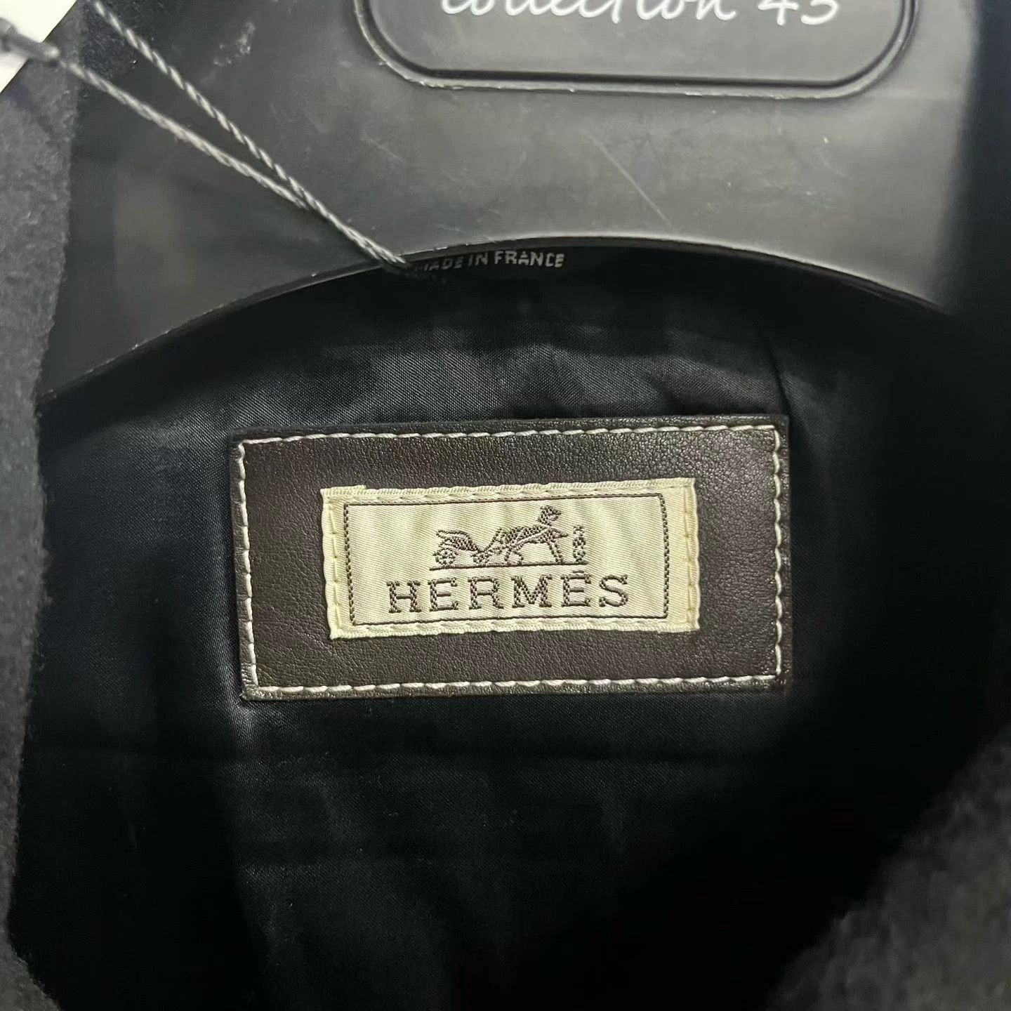 Hermes Hermes Latest Black Straight-Cut Jacket Size US M / EU 48-50 / 2 - 2 Thumbnail