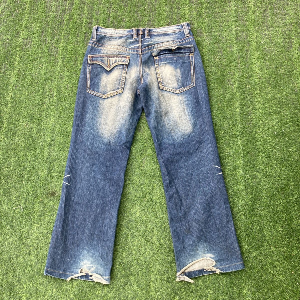 Hysteric Glamour × If Six Was Nine MANIPULATOR FLARED DISTRESSED JEANS Size US 32 / EU 48 - 2 Thumbnail