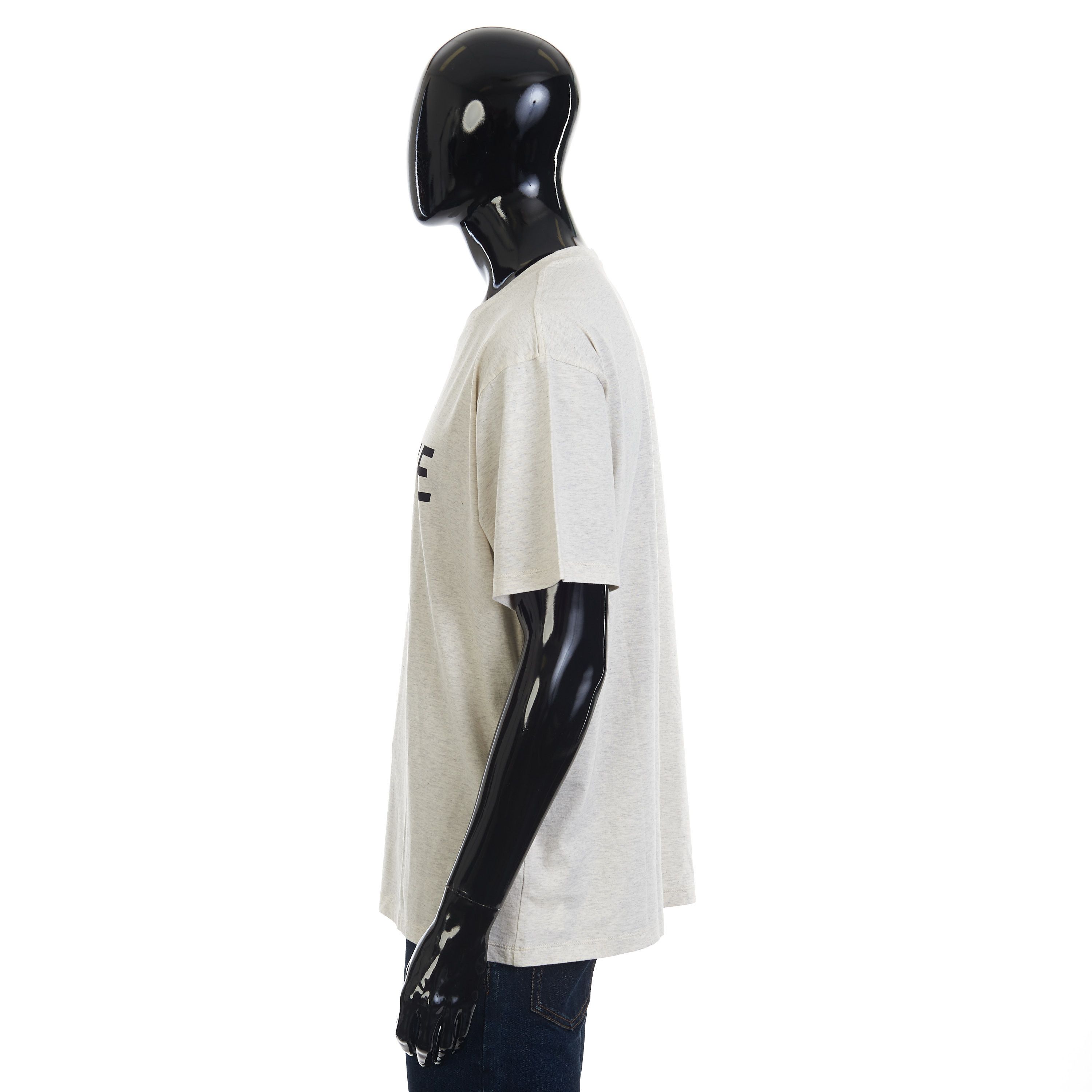 Celine Beige Loose T-shirt - Celine Screen Print, Cotton Jersey Size US S / EU 44-46 / 1 - 4 Thumbnail