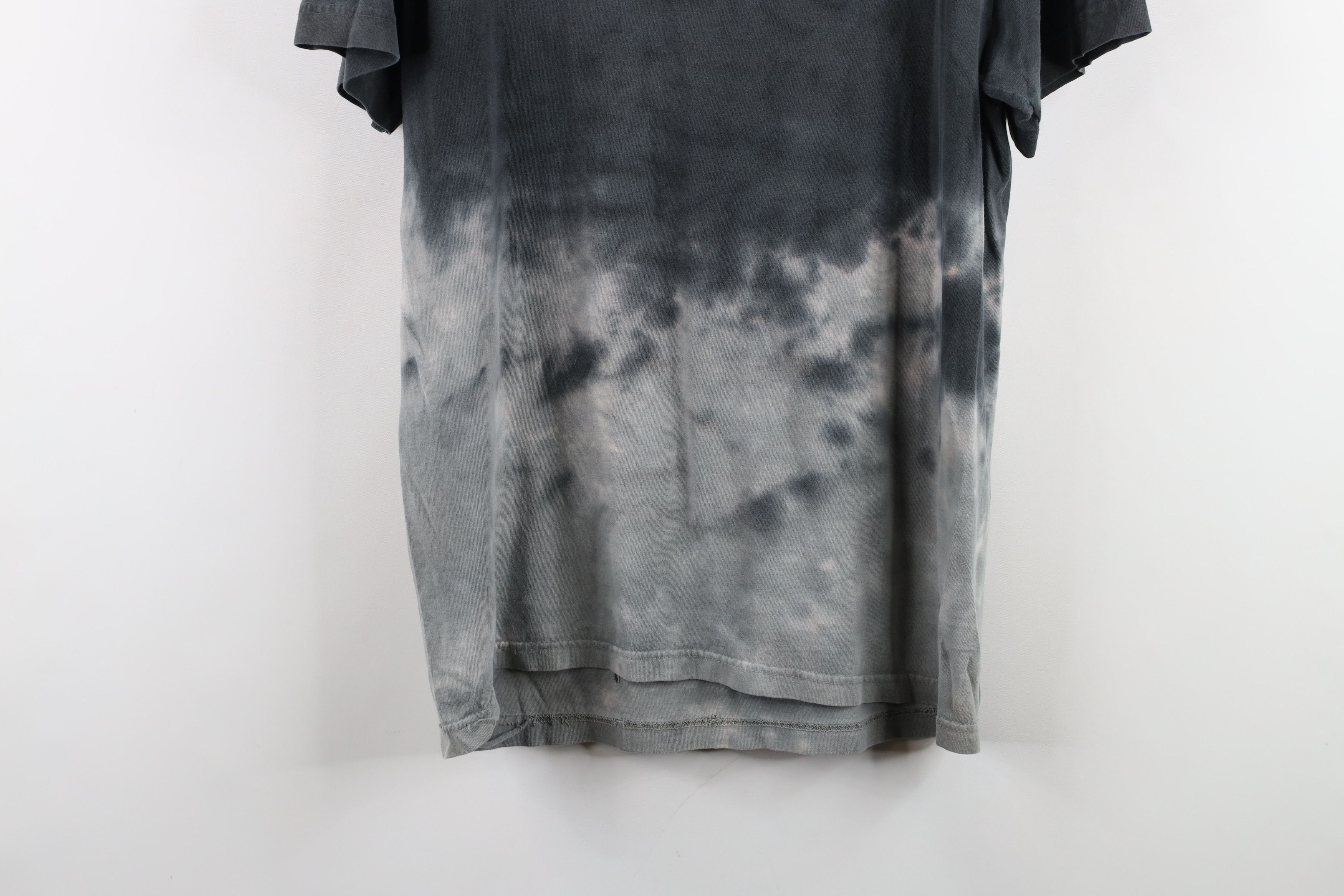 Vintage Vintage 90s Y2K Streetwear Acid Wash Skull Skeleton T-Shirt Size US S / EU 44-46 / 1 - 14 Thumbnail