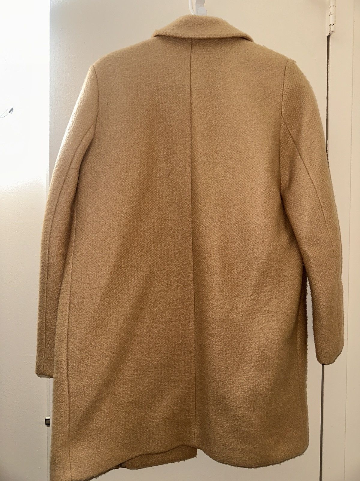 Other Zara Camel Wool Blend Double Breasted Coat Size M / US 6-8 / IT 42-44 - 4 Thumbnail