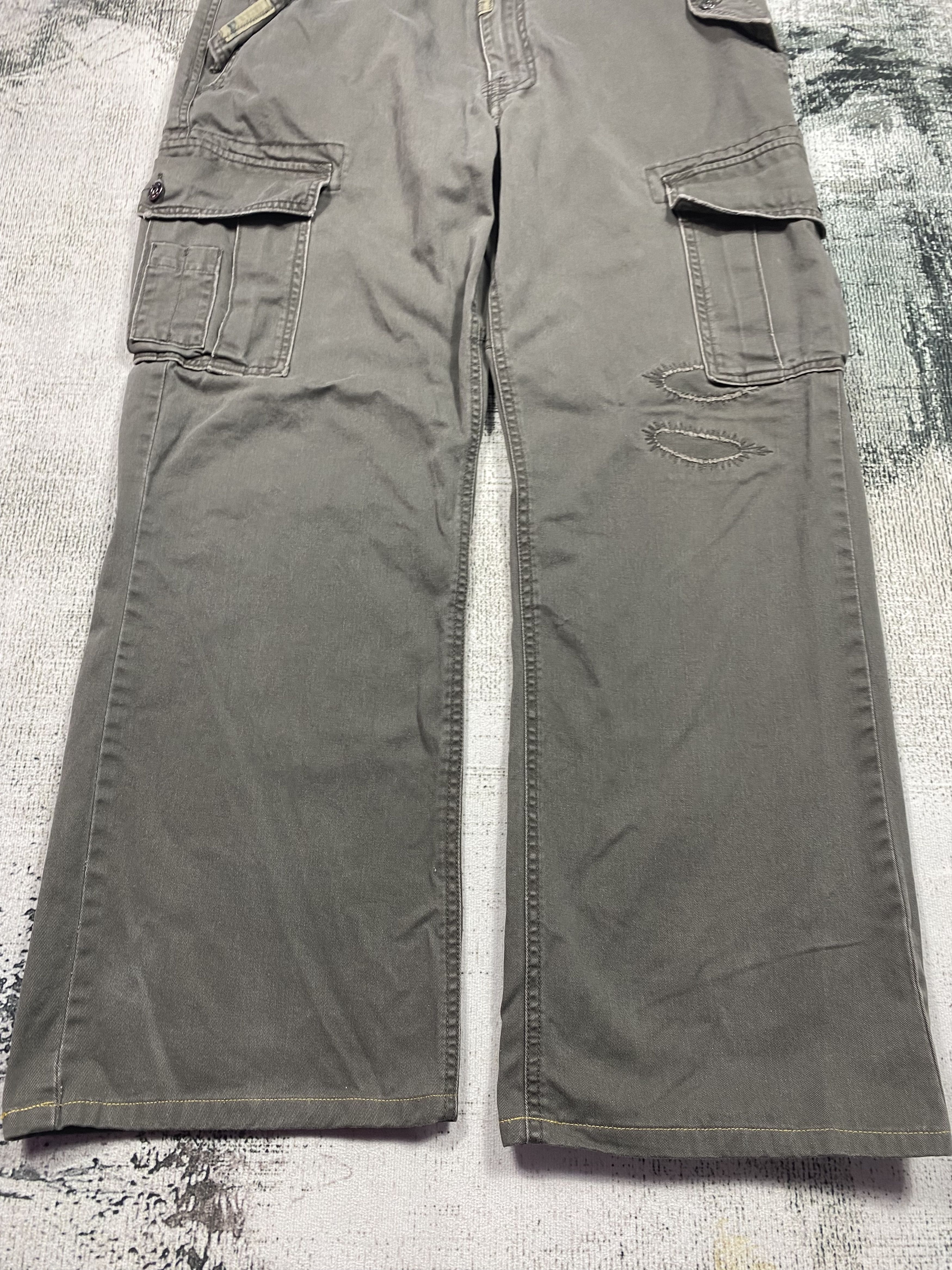 Japanese Brand Japanese Tactical Cargo Pants Multi Pocket 1970 Ohh Mow Mao Size US 36 / EU 52 - 6 Thumbnail