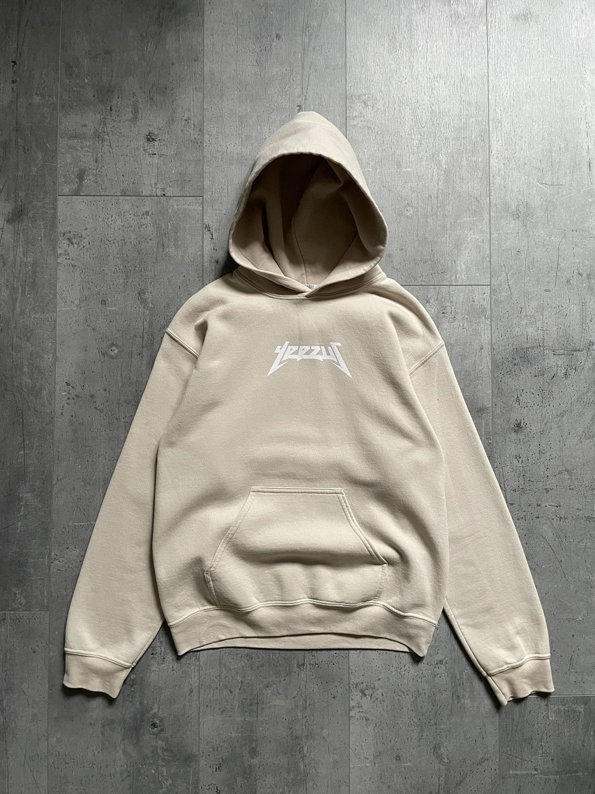 Kanye West Streetwear Yeezy Season Vintage 2013 Kanye West Yeezus Spellout Tour Hoodie Grailed