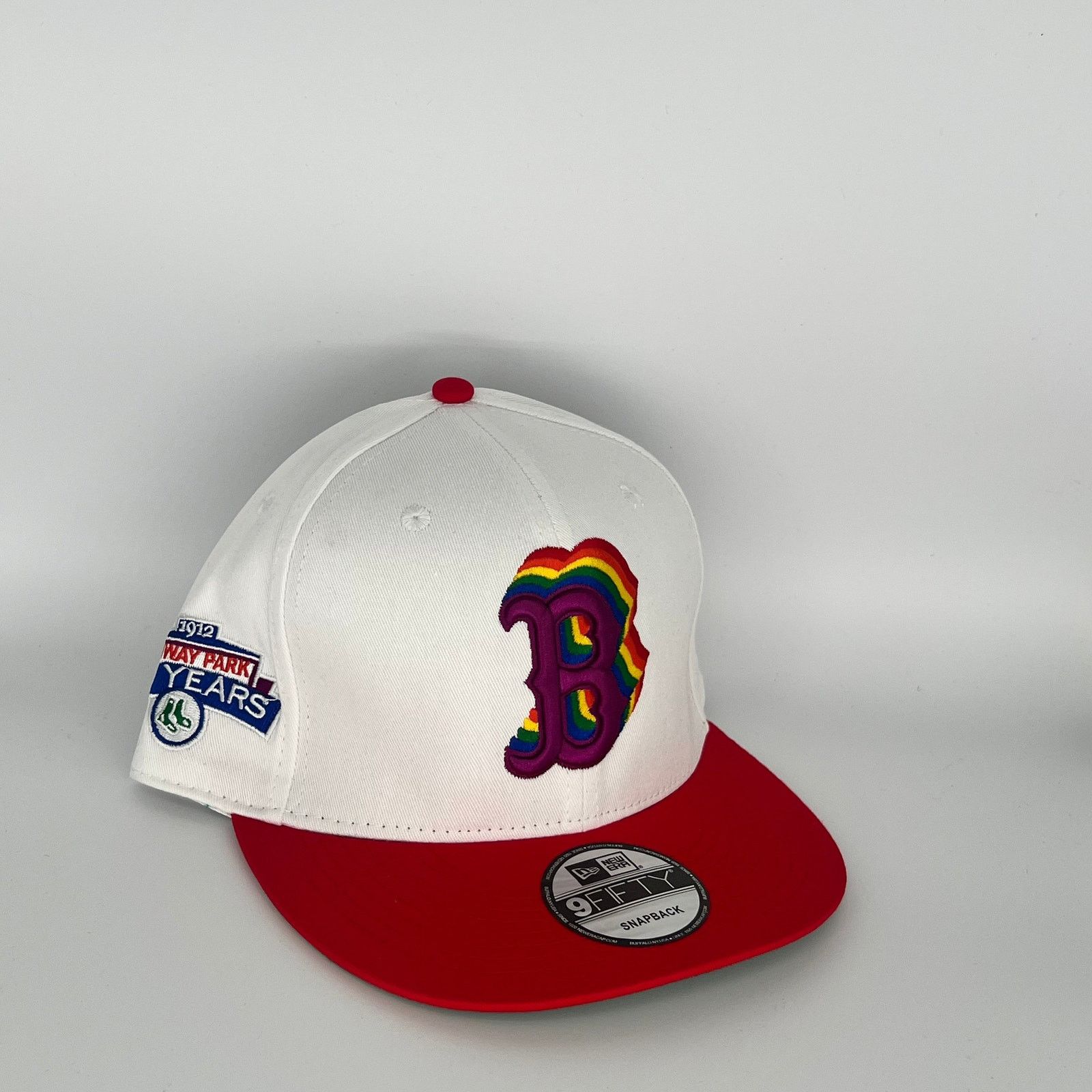 New Era White/Red Boston Red Sox 1912 WAY PARK 100 YEARS New Era MLB Size ONE SIZE - 1 Thumbnail