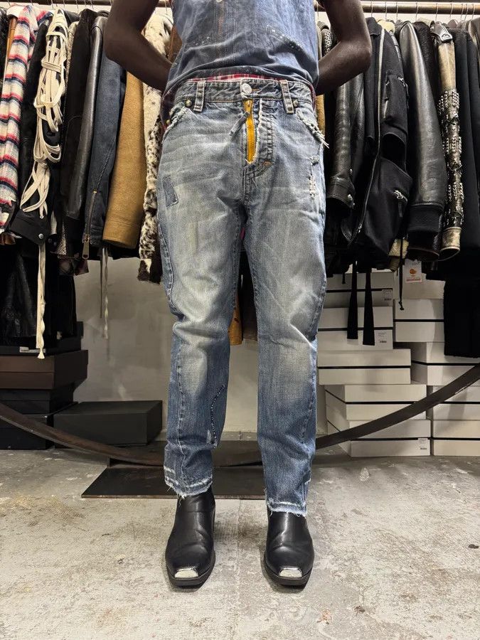 Dsquared2 FW2005 Dsquared2 Faith Blue Denim Jeans Size US 31 - 1 Thumbnail
