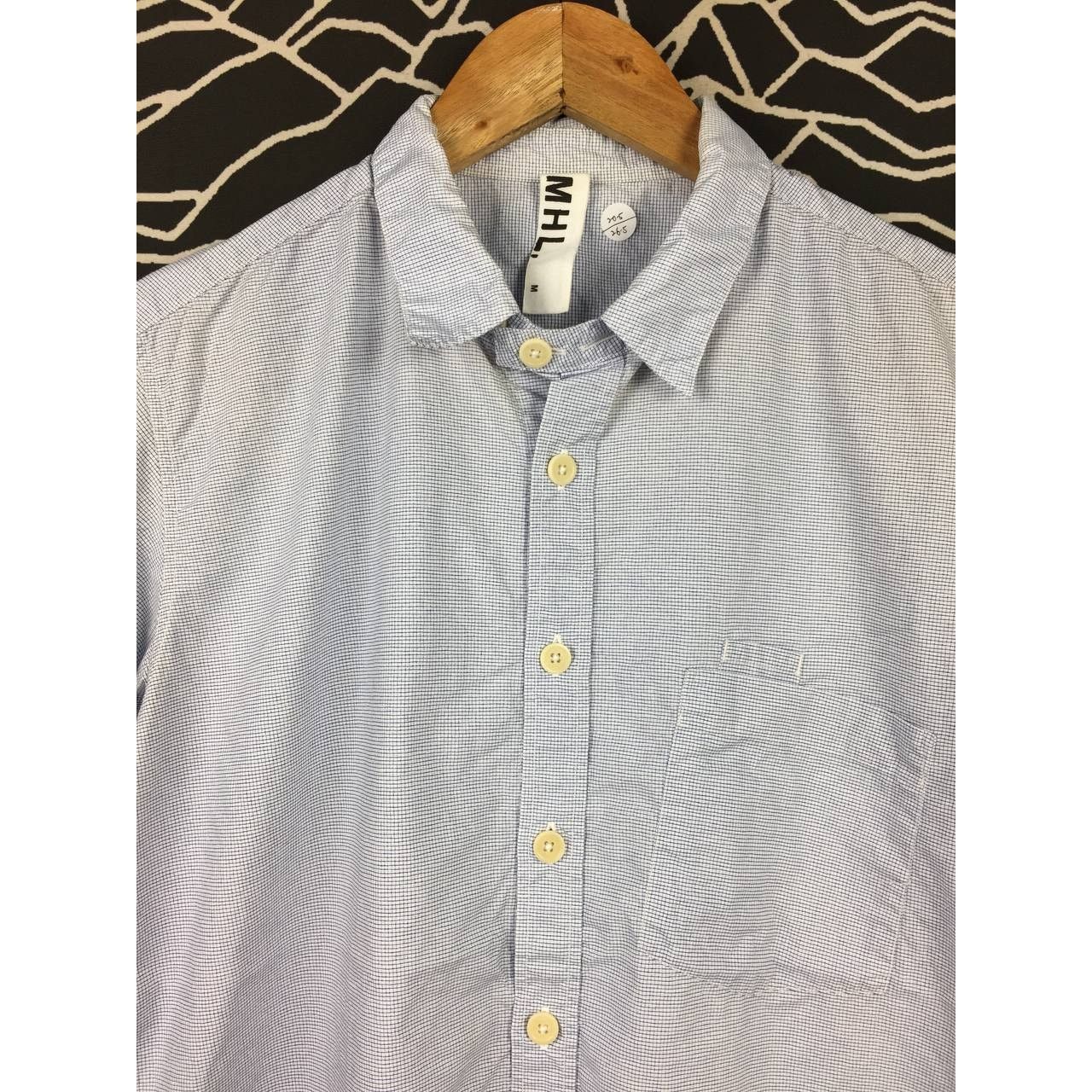 Margaret Howell Margaret Howell MHL Short Sleeve Function And Utility Shirt Size US M / EU 48-50 / 2 - 3 Thumbnail