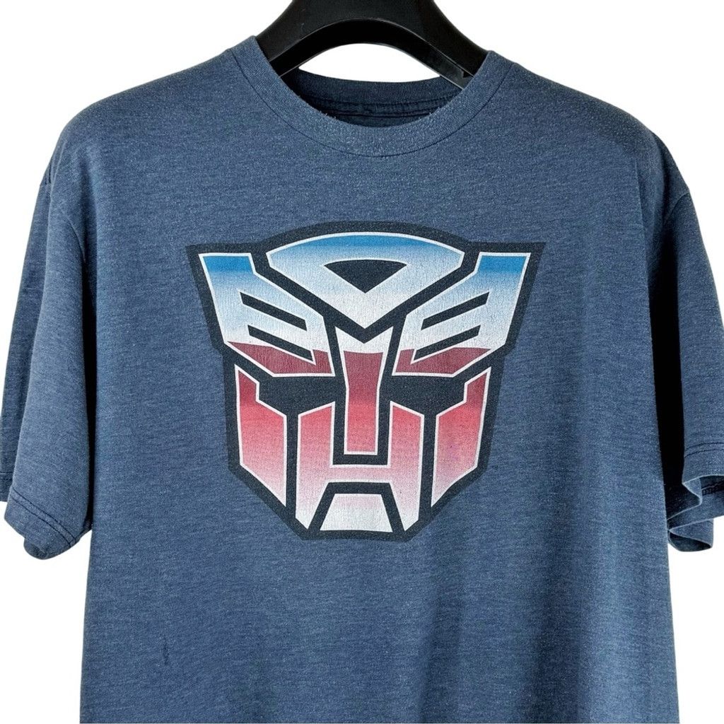 Transformers TRANSFORMERS Men's Blue Autobot Graphic Logo T-shirt Size L Size US L / EU 52-54 / 3 - 2 Thumbnail