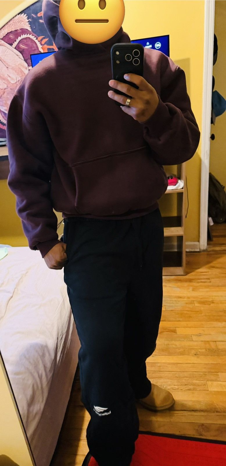 Humane Blanks Humane Blanks 1800 GSM double layered hoodie Size US L / EU 52-54 / 3 - 7 Thumbnail