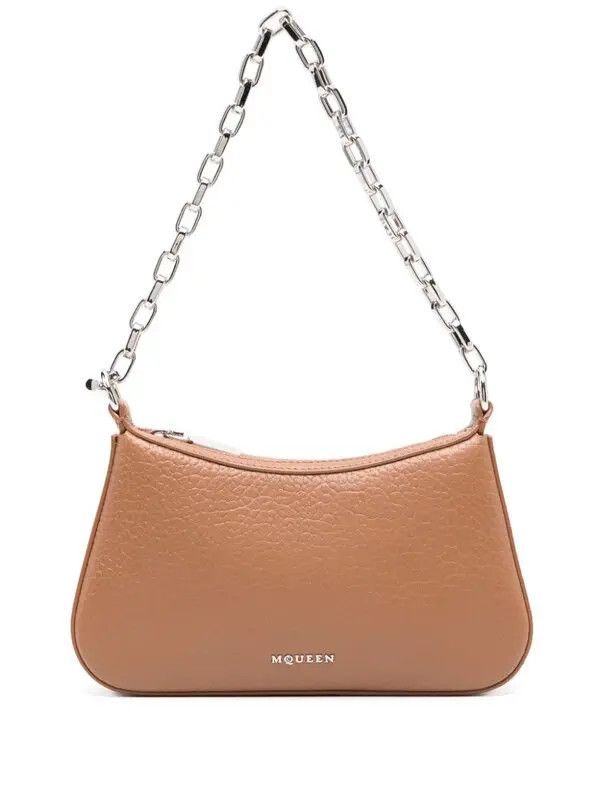 Alexander McQueen o1w1db10925 Size:OS/T-Bar Mini Pouch in Brown Size ONE SIZE - 1 Thumbnail