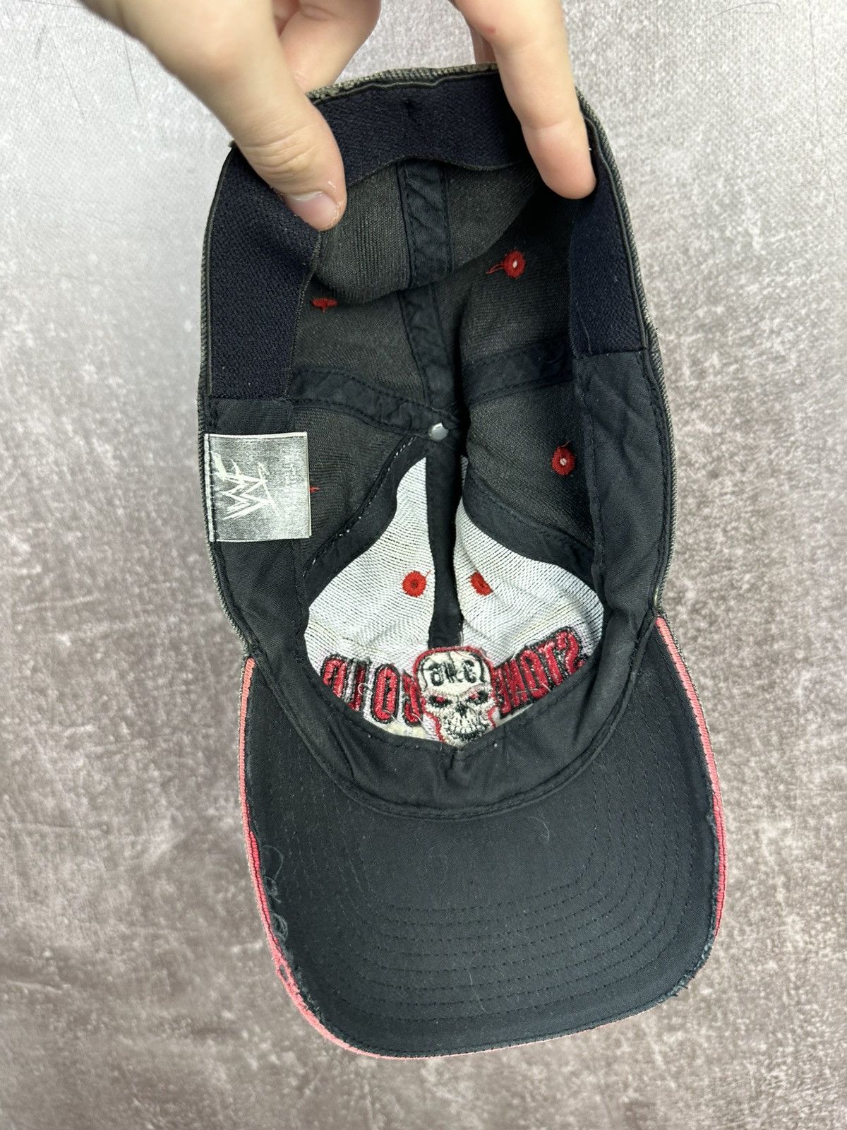 Vintage VINTAGE STONE COLD WWF CAP Size ONE SIZE - 9 Thumbnail