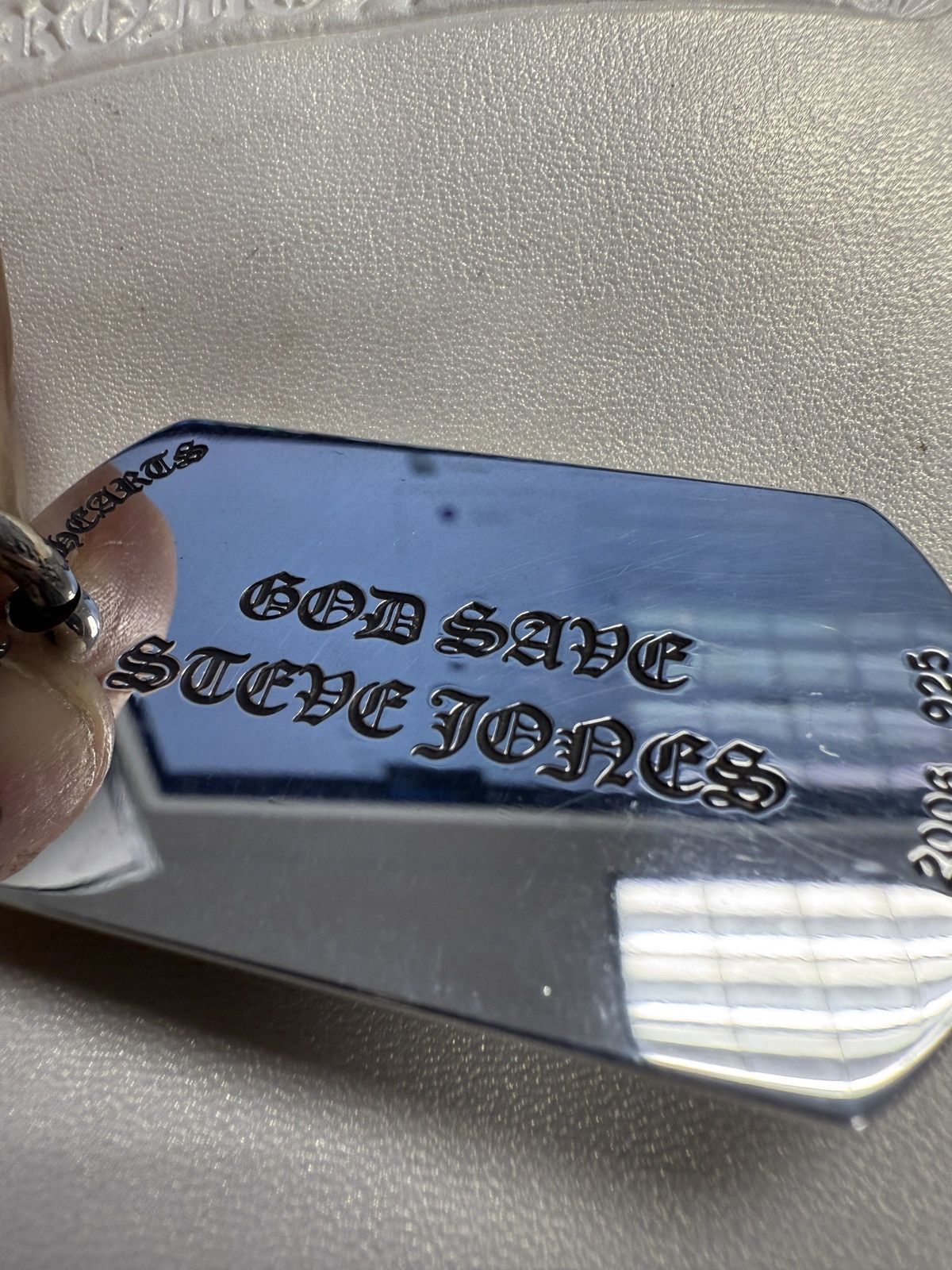 Chrome Hearts Chrome Hearts Union Jack Dog Tag Size ONE SIZE - 2 Thumbnail