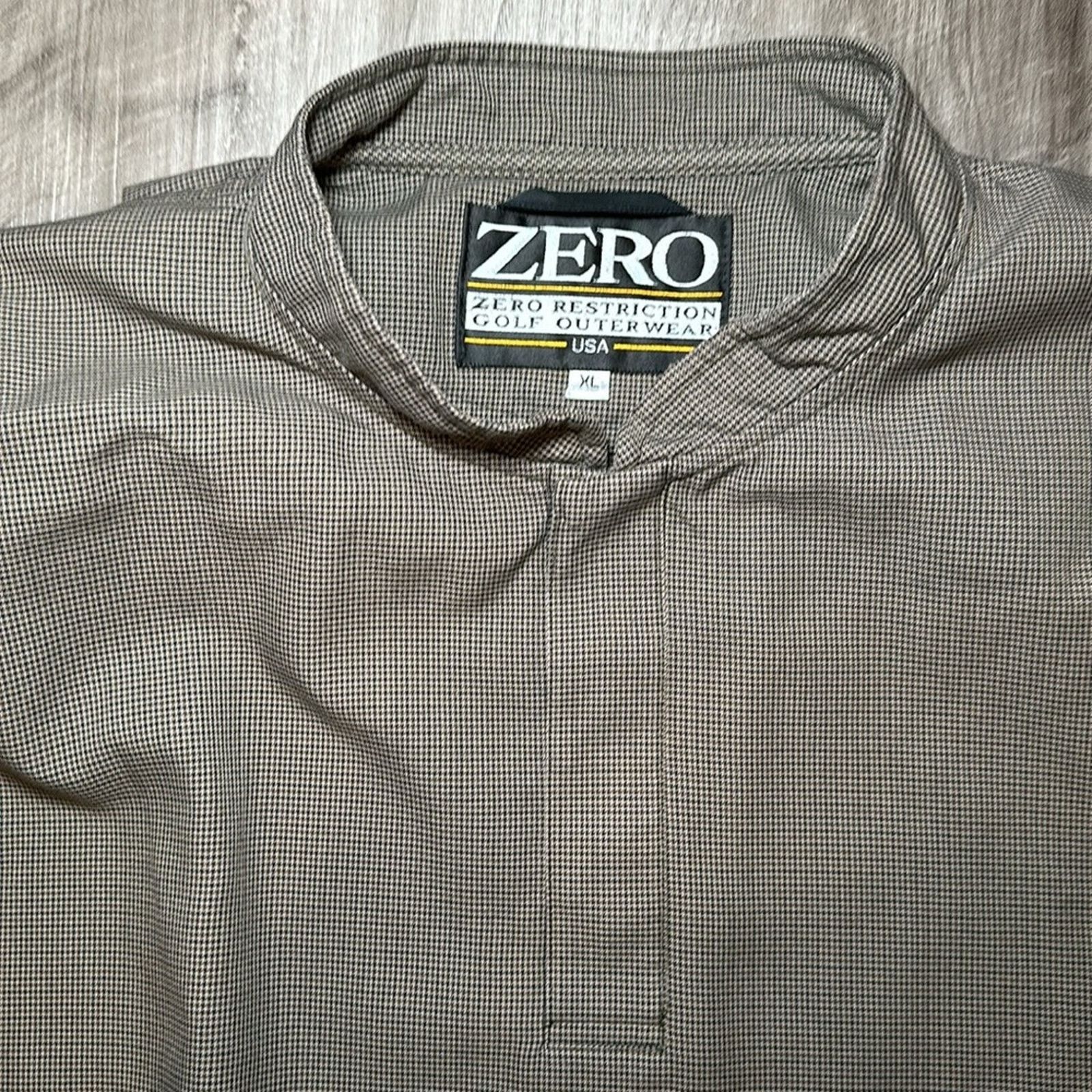 Other Zero Restriction Golf Quarter Button Pullover Windbreaker-XL Size US XL / EU 56 / 4 - 7 Thumbnail