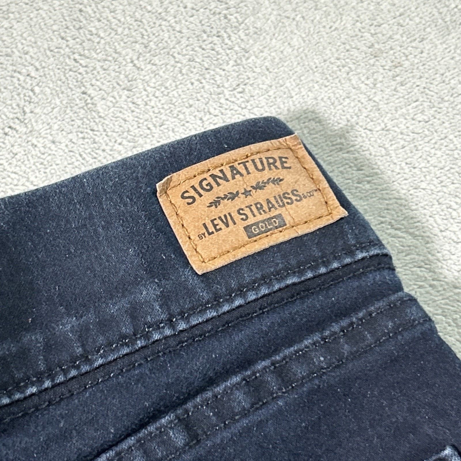 Levi's Levis Pull ON Slim Straight Jeans Womens 10 30x30 Skinny Size 32" / US 10 / IT 46 - 4 Thumbnail