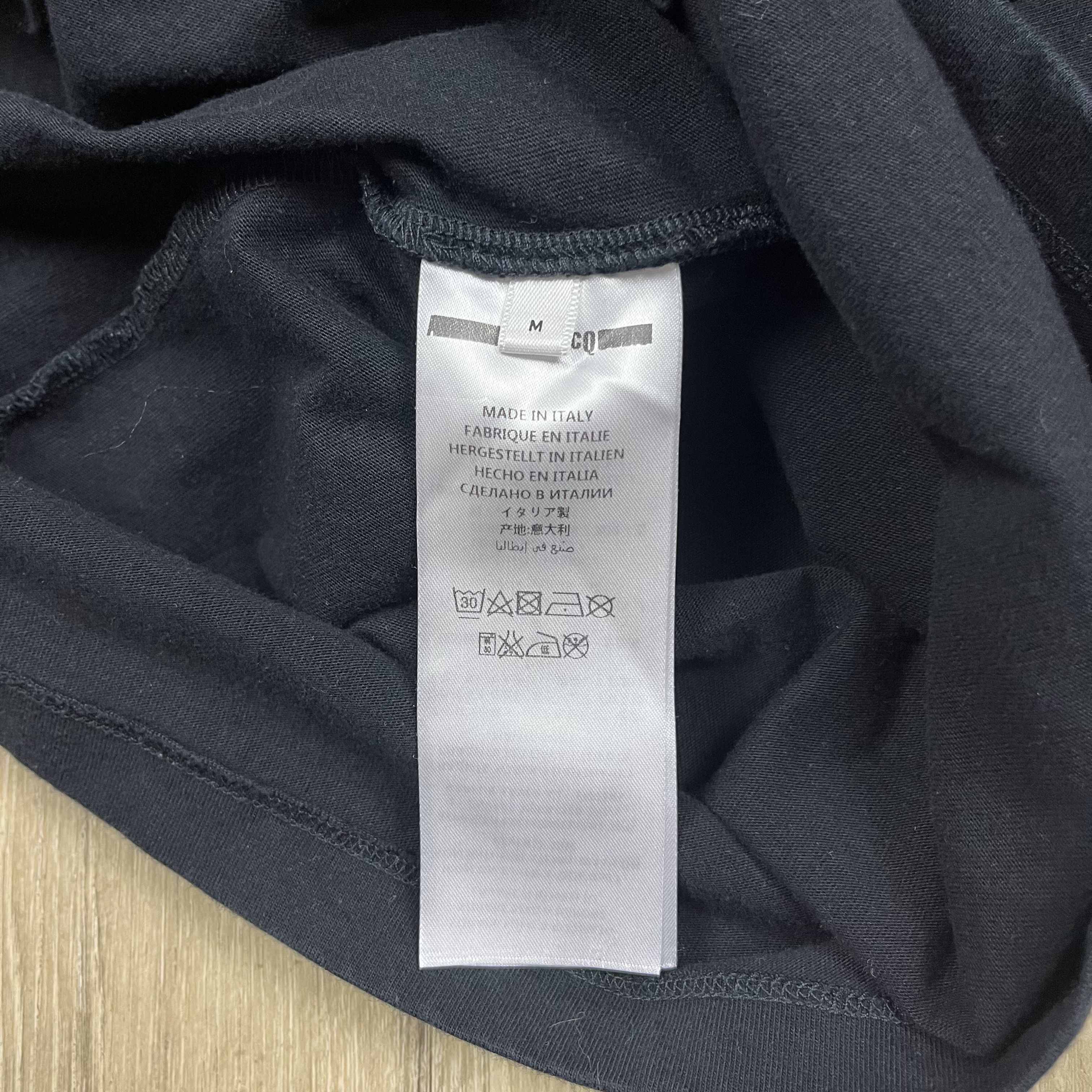 Alexander McQueen Alexander McQueen MCQ Black Longsleeve T-shirt Triangle Size US M / EU 48-50 / 2 - 6 Thumbnail