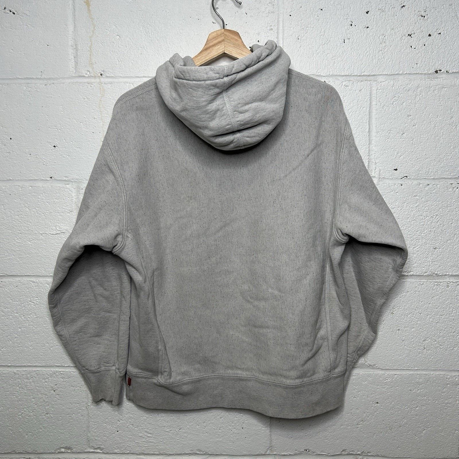 Supreme Supreme Drop Shadow Hooded Sweatshirt “Heather Gray” FW20 Size US M / EU 48-50 / 2 - 2 Thumbnail