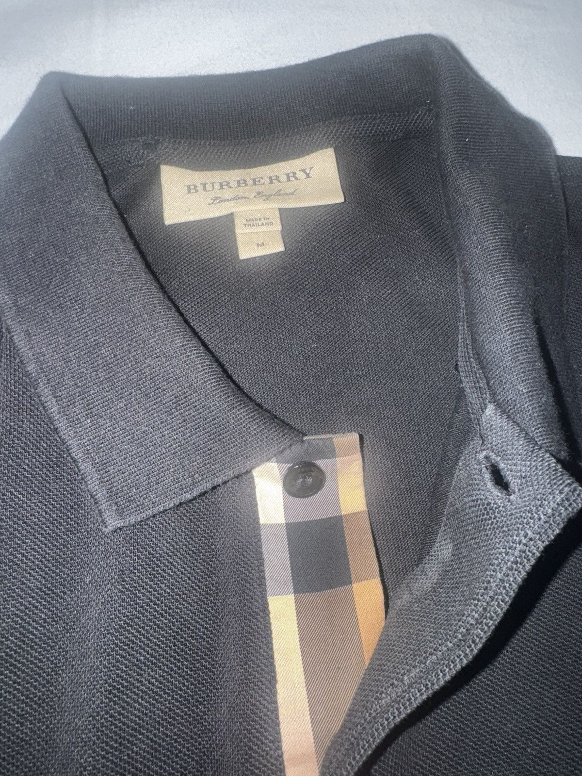 Burberry Burberry Polo Shirt Size US M / EU 48-50 / 2 - 2 Thumbnail