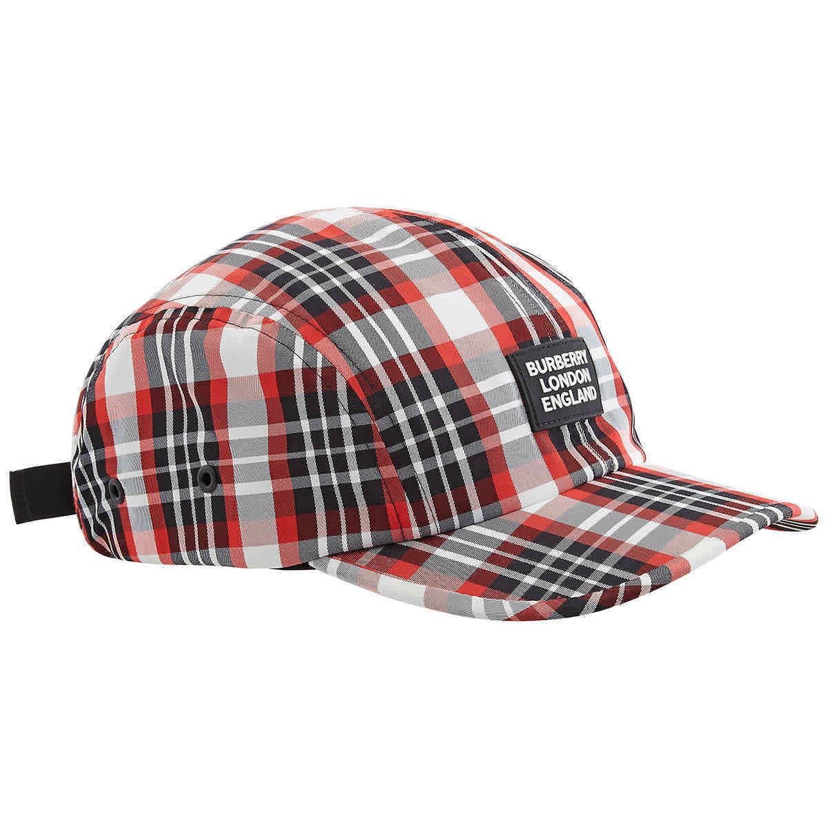 Burberry New Burberry Logo Tartan Baseball Cap Men Size M Size ONE SIZE - 3 Thumbnail