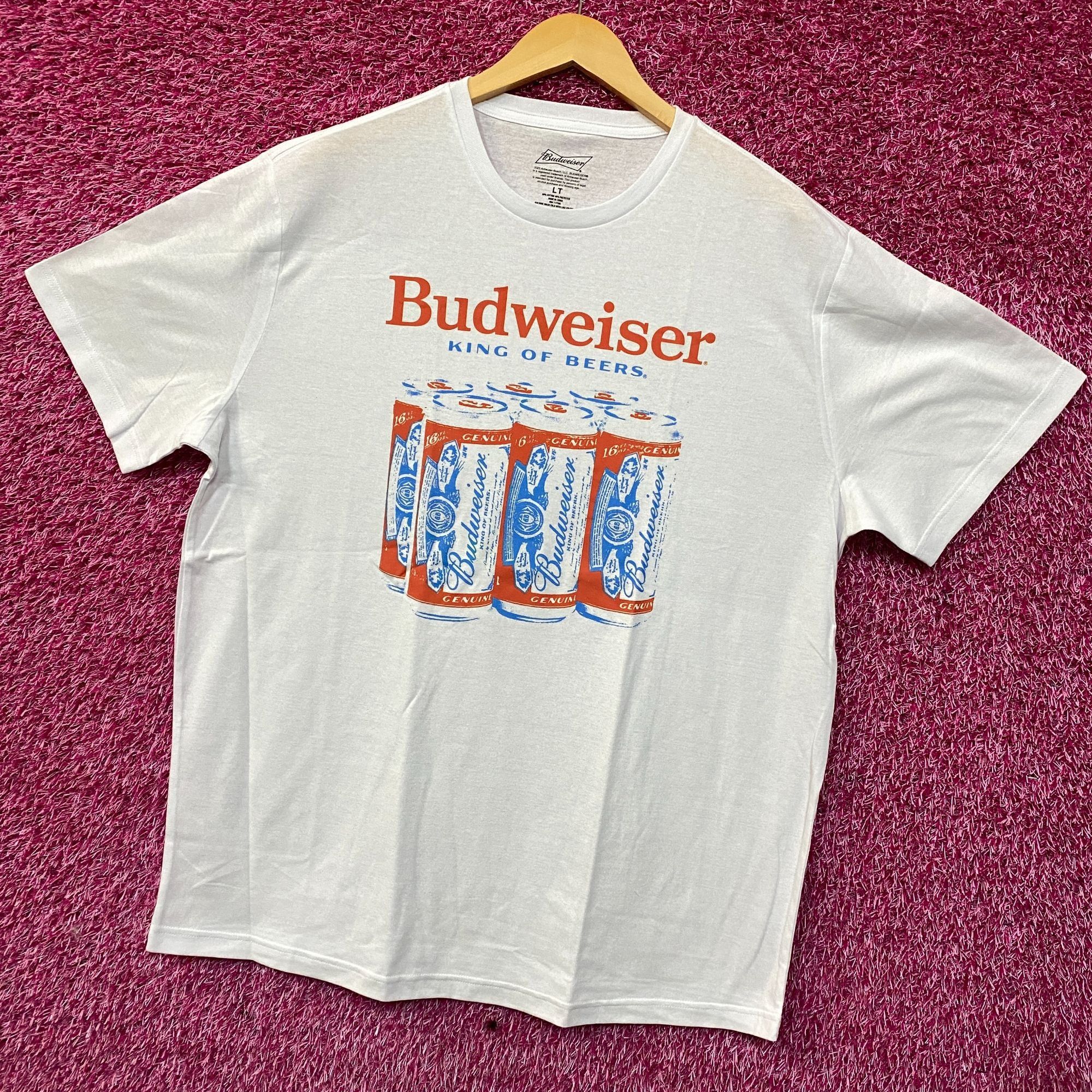 Budweiser Brew City Apparel Budweiser Six Pack Graphic T-Shirt Large Size US L / EU 52-54 / 3 - 3 Thumbnail