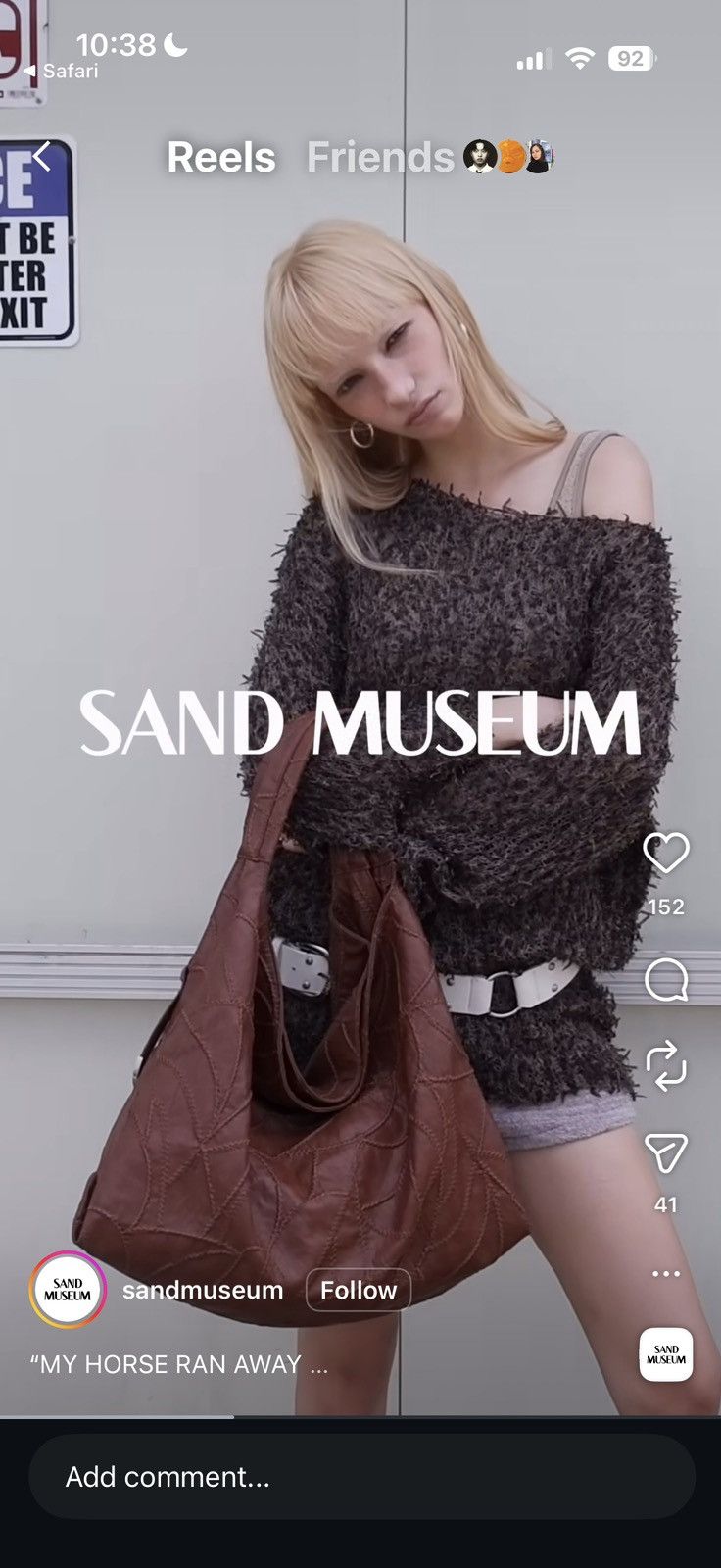 Other sand museum hobo tote bag Size ONE SIZE - 1 Thumbnail