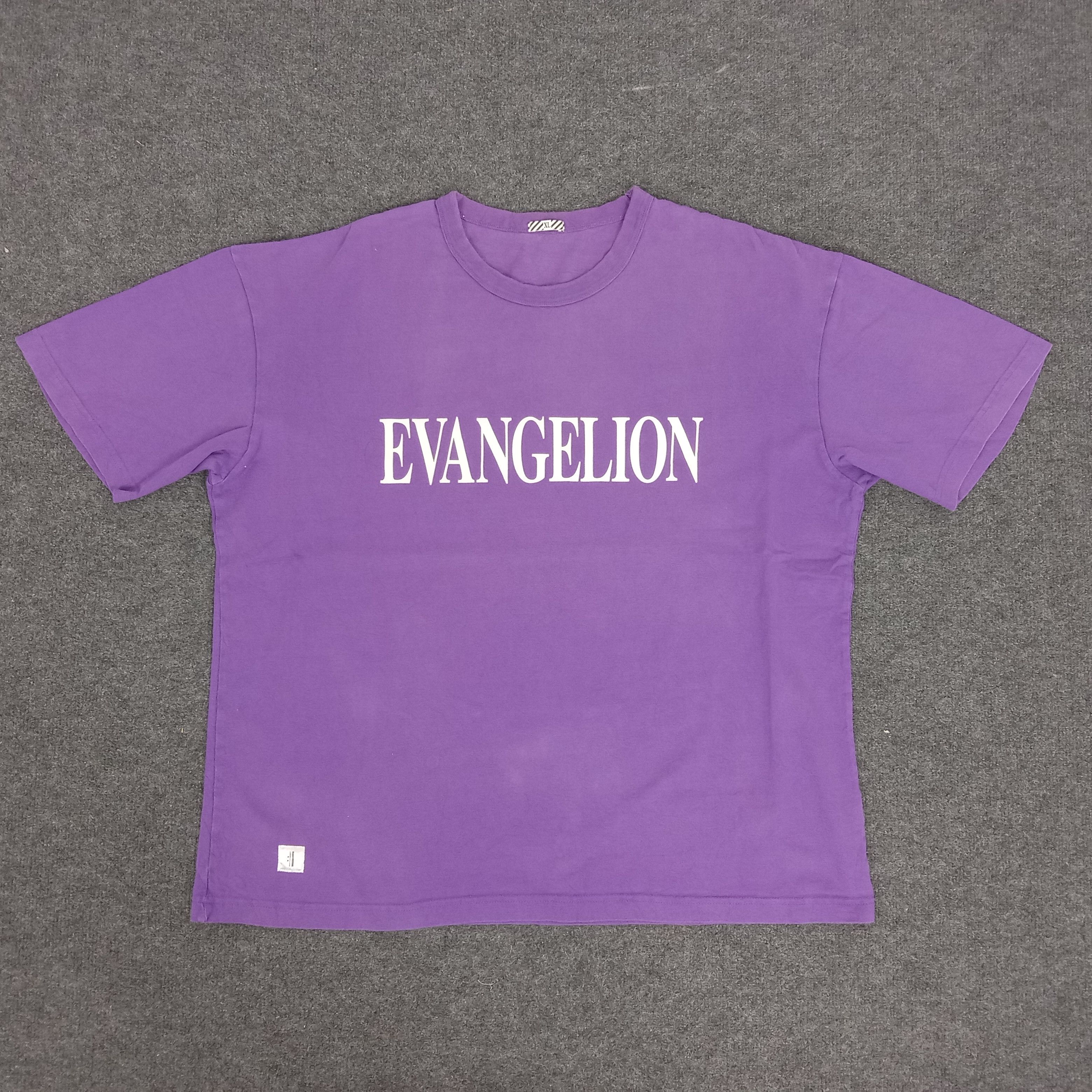 Anime × Japanese Brand × Vintage Evangelion Japanese Anime Series Tshirt Size US XXL / EU 58 / 5 - 1 Thumbnail
