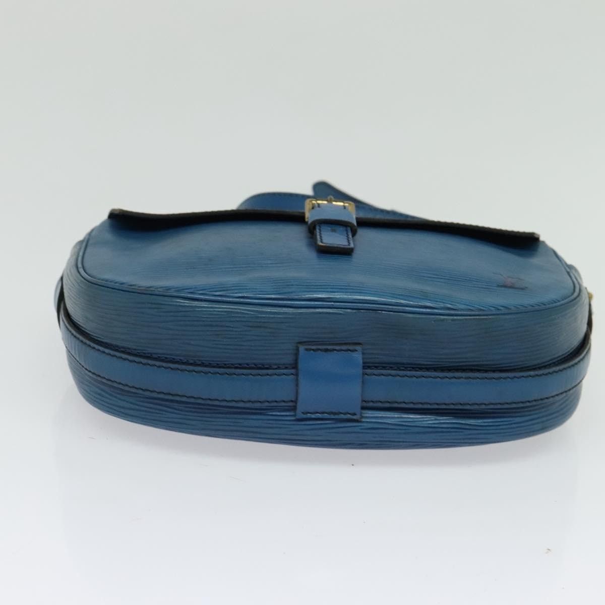 Louis Vuitton LOUIS VUITTON Epi June Feuille Shoulder Bag Blue M52155 Size ONE SIZE - 5 Thumbnail
