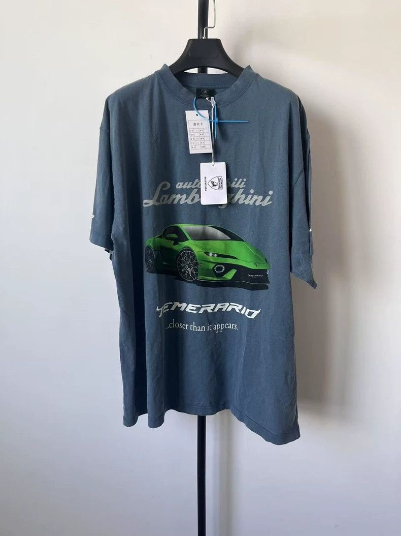 Balenciaga Balenciaga Letter Print Loose Short Sleeve T-Shirt-yf Size US M / EU 48-50 / 2 - 1 Thumbnail