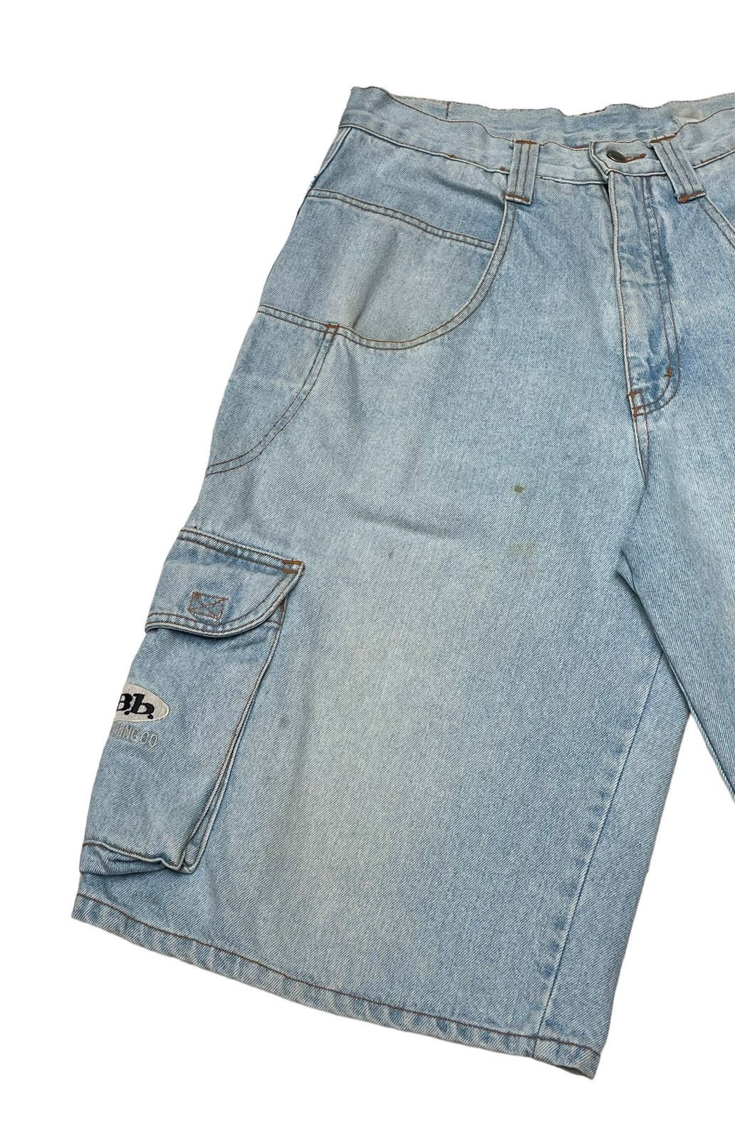 Vintage Vintage Brand Jobb Work Ethic Short Jeans 1990s Size US 31 - 4 Thumbnail
