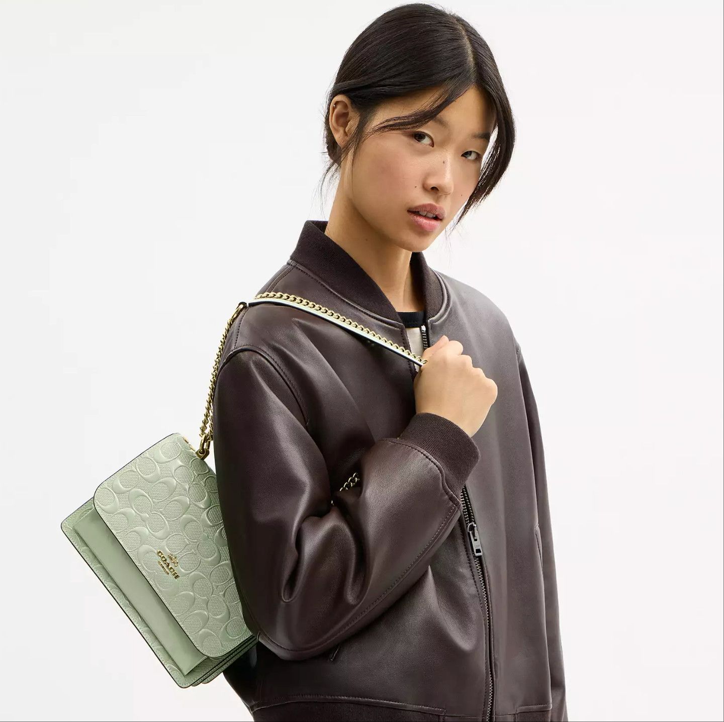 Coach Klare Crossbody Bag In Signature Leather CDA97 Size ONE SIZE - 8 Thumbnail
