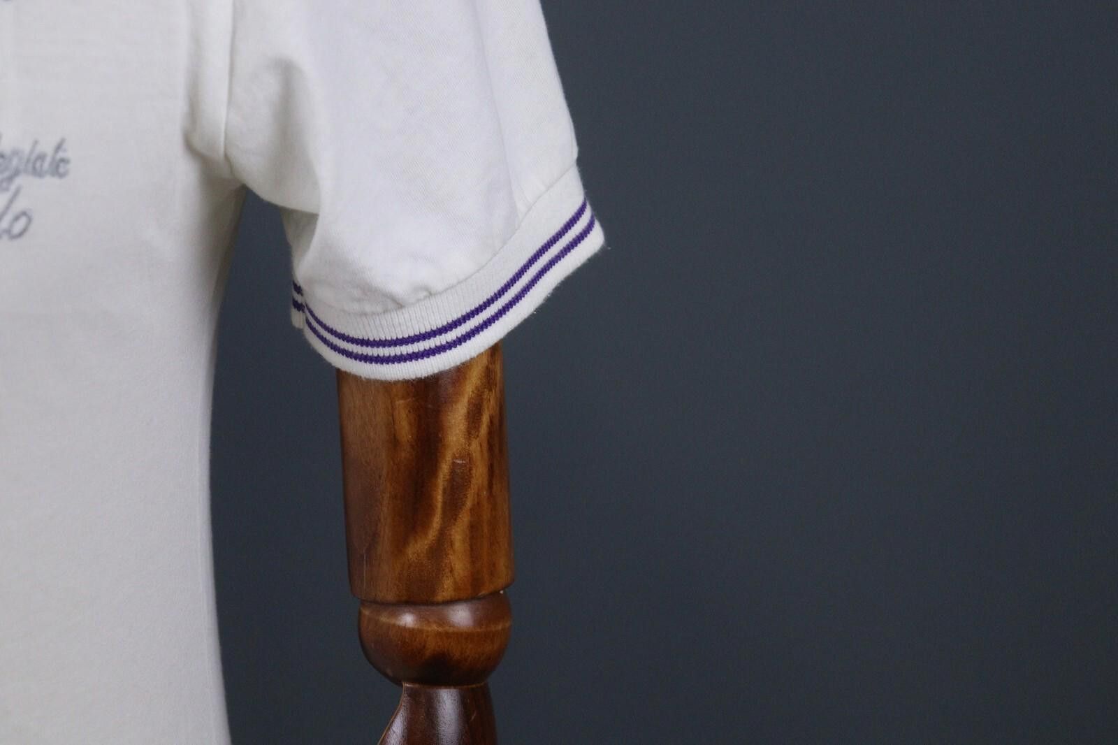 La Martina La Martina White #3 Big Logo Short Sleeve Polo Shirt Size M Size US M / EU 48-50 / 2 - 6 Thumbnail