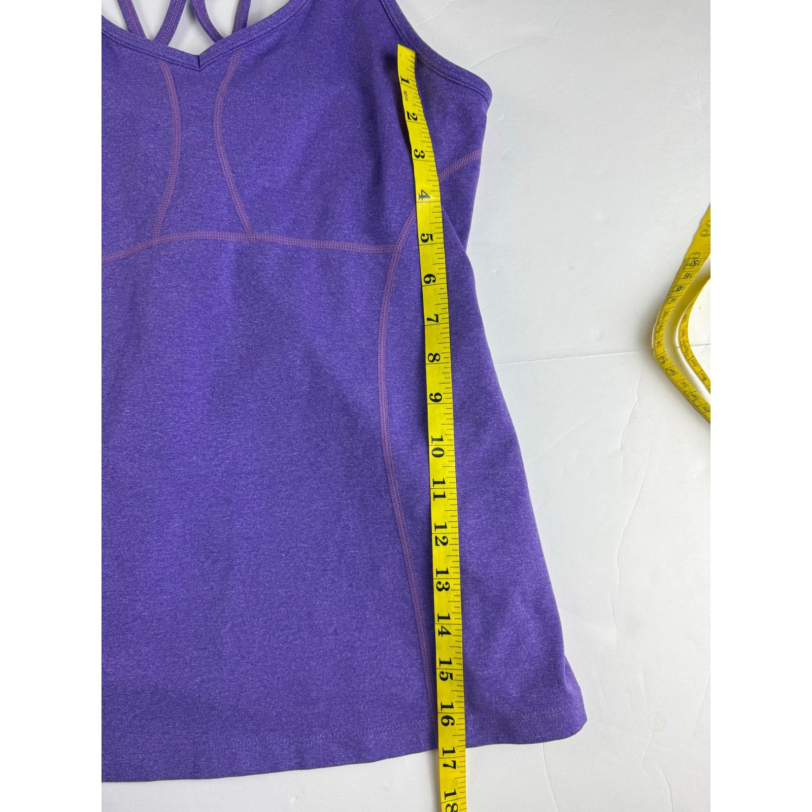 Athleta Athleta Empowerment Purple Tank Top - Size Medium Size M / US 6-8 / IT 42-44 - 3 Thumbnail