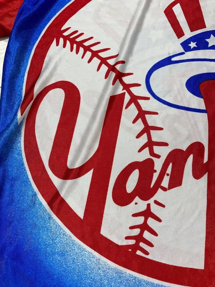 New York Yankees Nutmeg New York Yankees 1995 MLB Shirt Jersey All Overprint Size US M / EU 48-50 / 2 - 18 Thumbnail