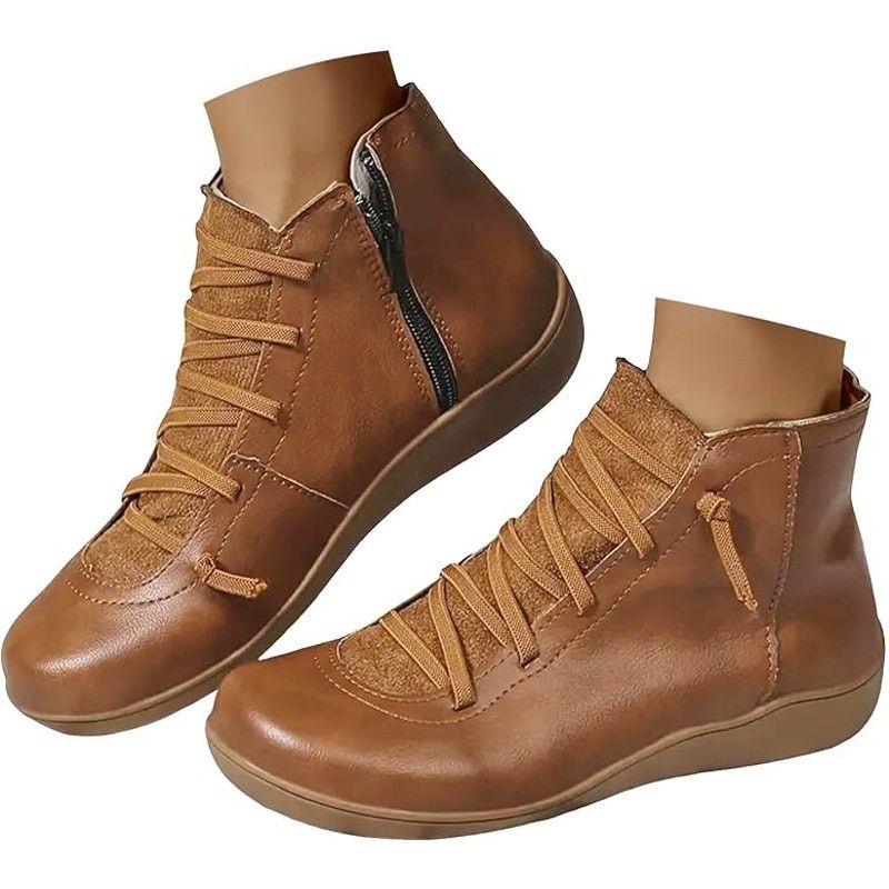 Other Ankle Boots Round Toe Casual Comfortable Lightweight Sid Size US 9 / IT 39 - 1 Thumbnail