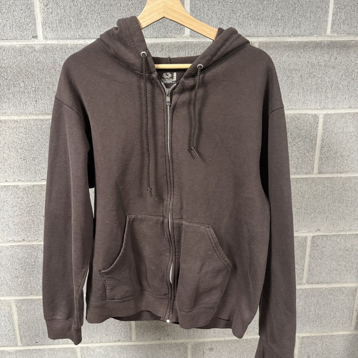 Vintage Thrashed Faded Distressed Green Zip Hoodie ERD Grunge Chrome Size US M / EU 48-50 / 2 - 2 Thumbnail