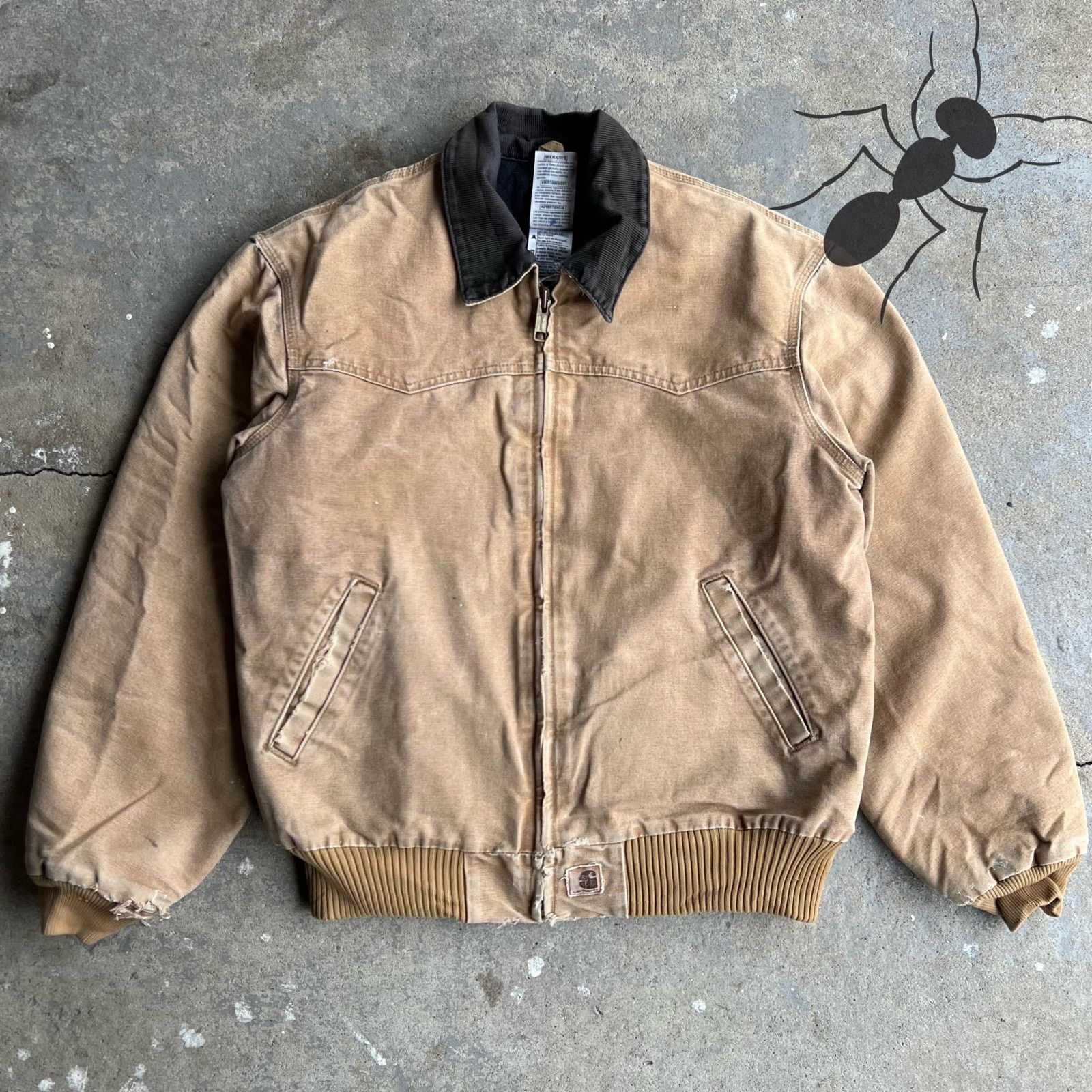 極上フェード！ Carhartt サンタフェジャケット J14MOS L/Reg 極上フェード！ Carhartt サンタフェジャケット J14MOS L/Reg