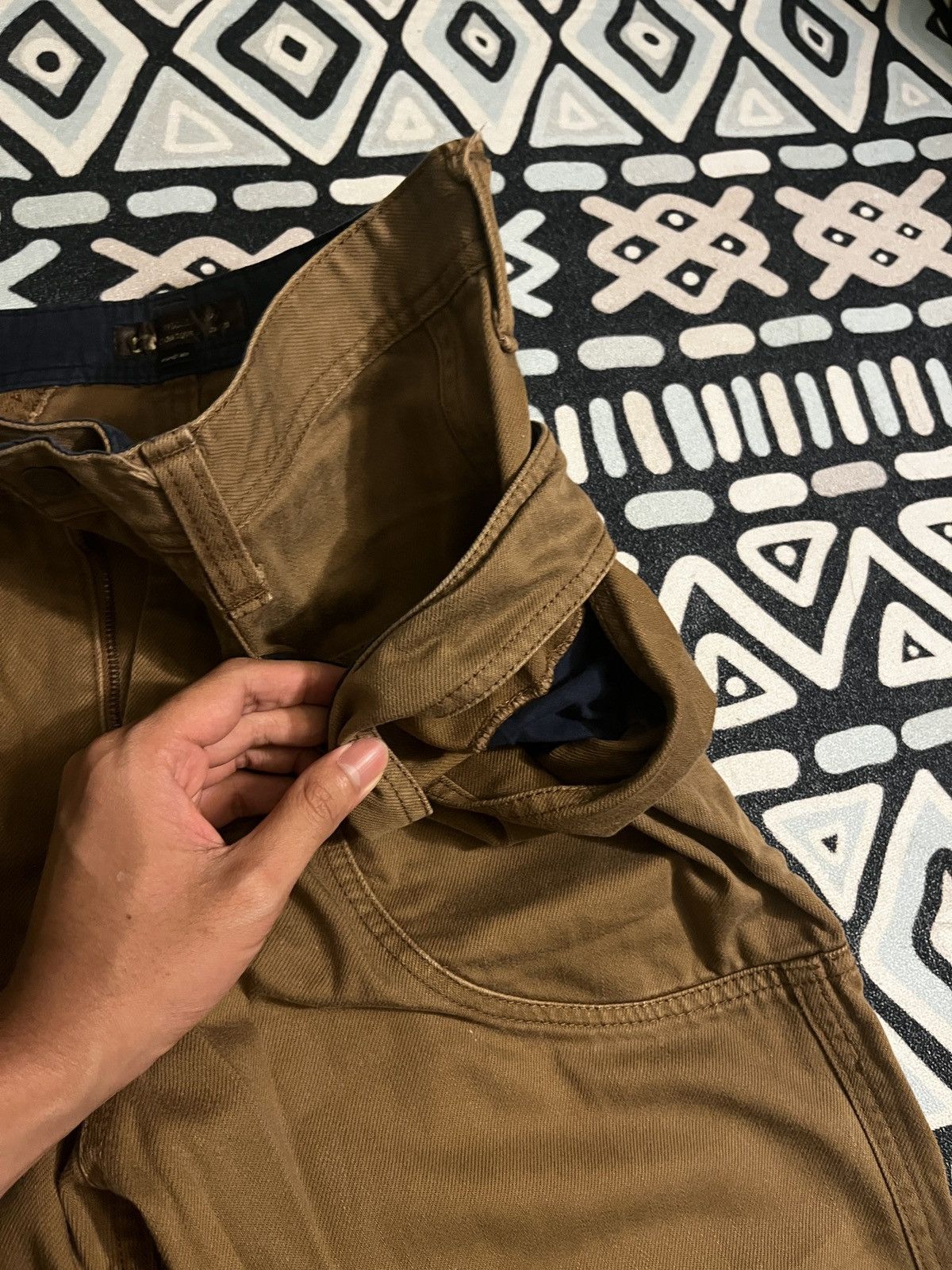 Designer × Japanese Brand × Vintage McApache Vintage Workpants Made In Japan Size US 32 / EU 48 - 2 Thumbnail