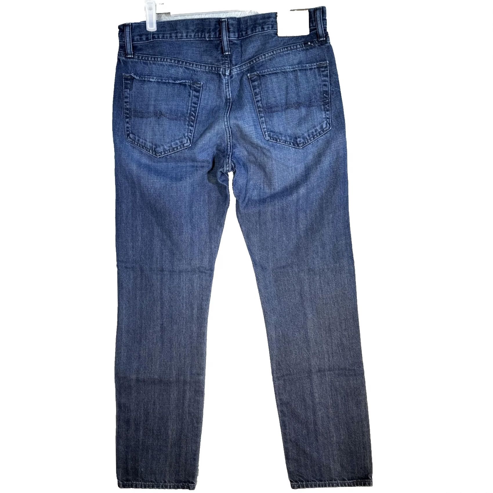 Lucky Brand Lucky Brand Jeans Mens 34x32 Blue 1 Authentic Skinny Whiskered Denim Pants Jeans Size US 34 / EU 50 - 2 Thumbnail