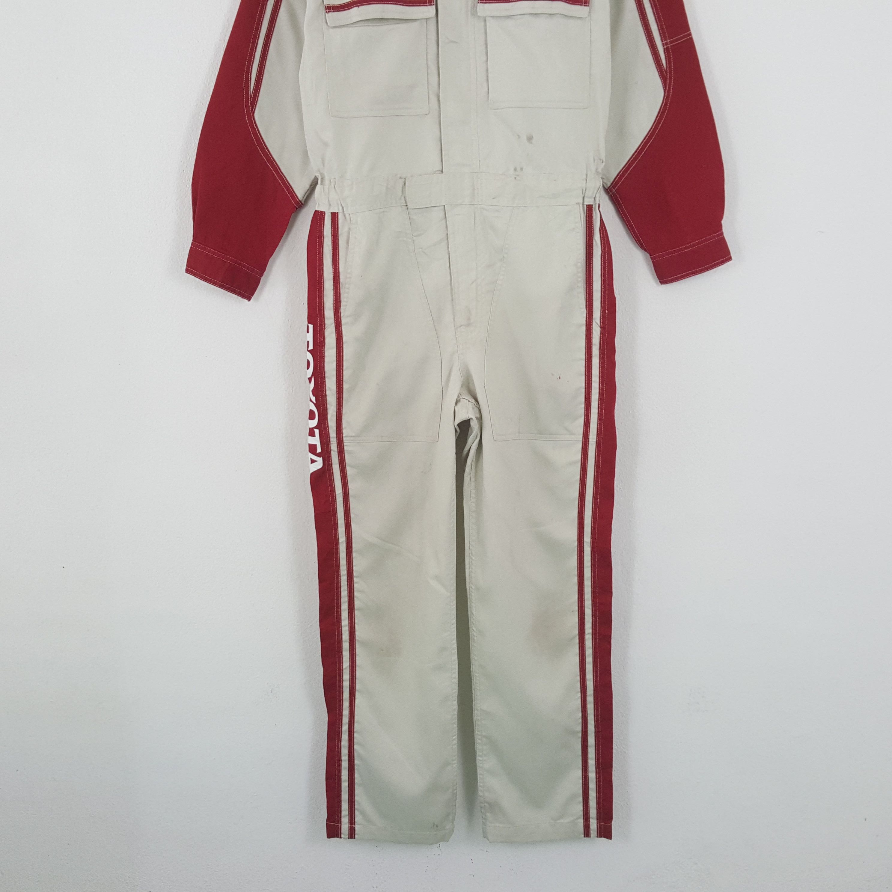 Vintage TOYOTA TECNO Japanese Motorsports Coverall JACKET Size US M / EU 48-50 / 2 - 6 Thumbnail