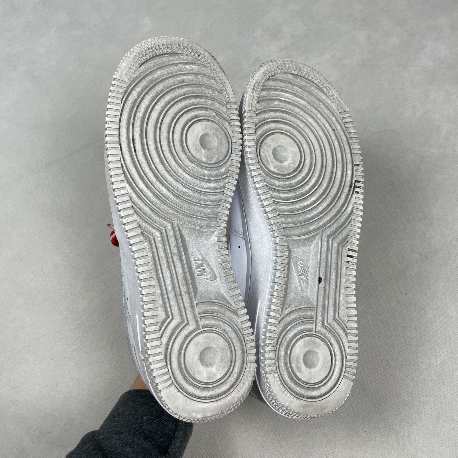 Nike × Supreme Nike Air Force 1 Low SP CU9225-100 Men White Leather Shoes 7 Size US 7 / EU 40 - 14 Thumbnail