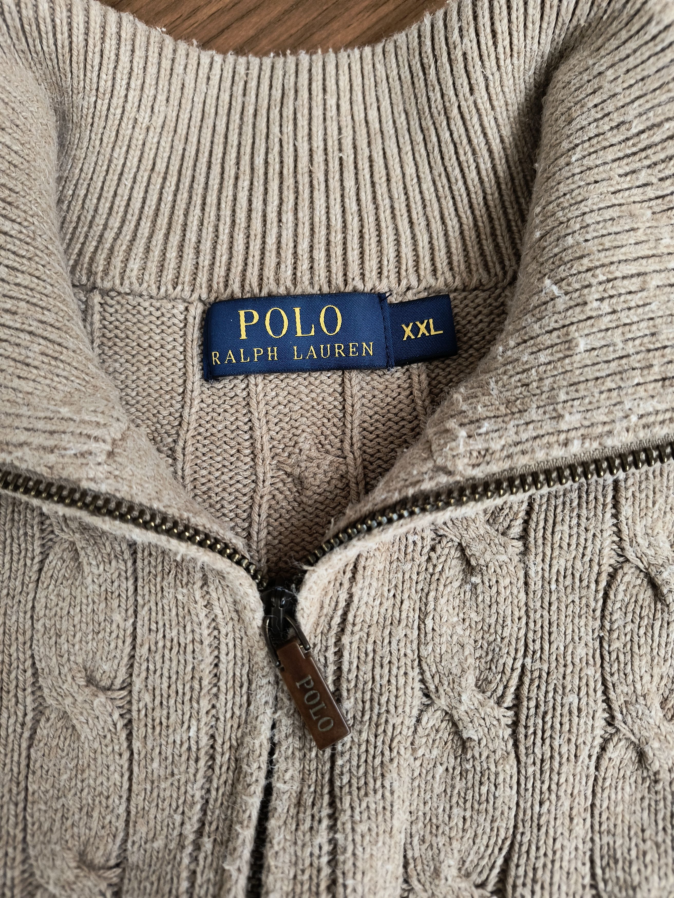 Polo Ralph Lauren × Vintage Knited Polo Ralph Lauren Size US L / EU 52-54 / 3 - 3 Thumbnail