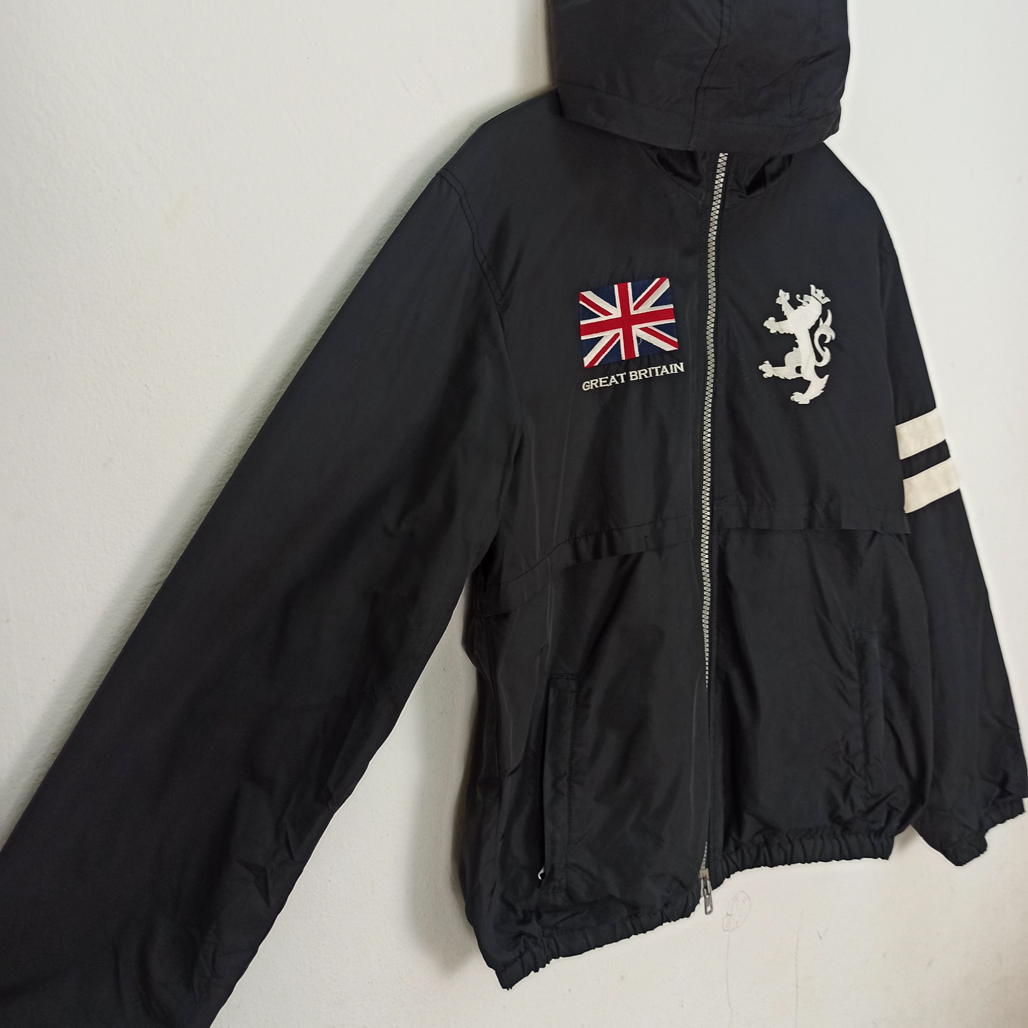 Japanese Brand Rare Admiral Golf Jacket Great Britain Logo Size US L / EU 52-54 / 3 - 3 Thumbnail