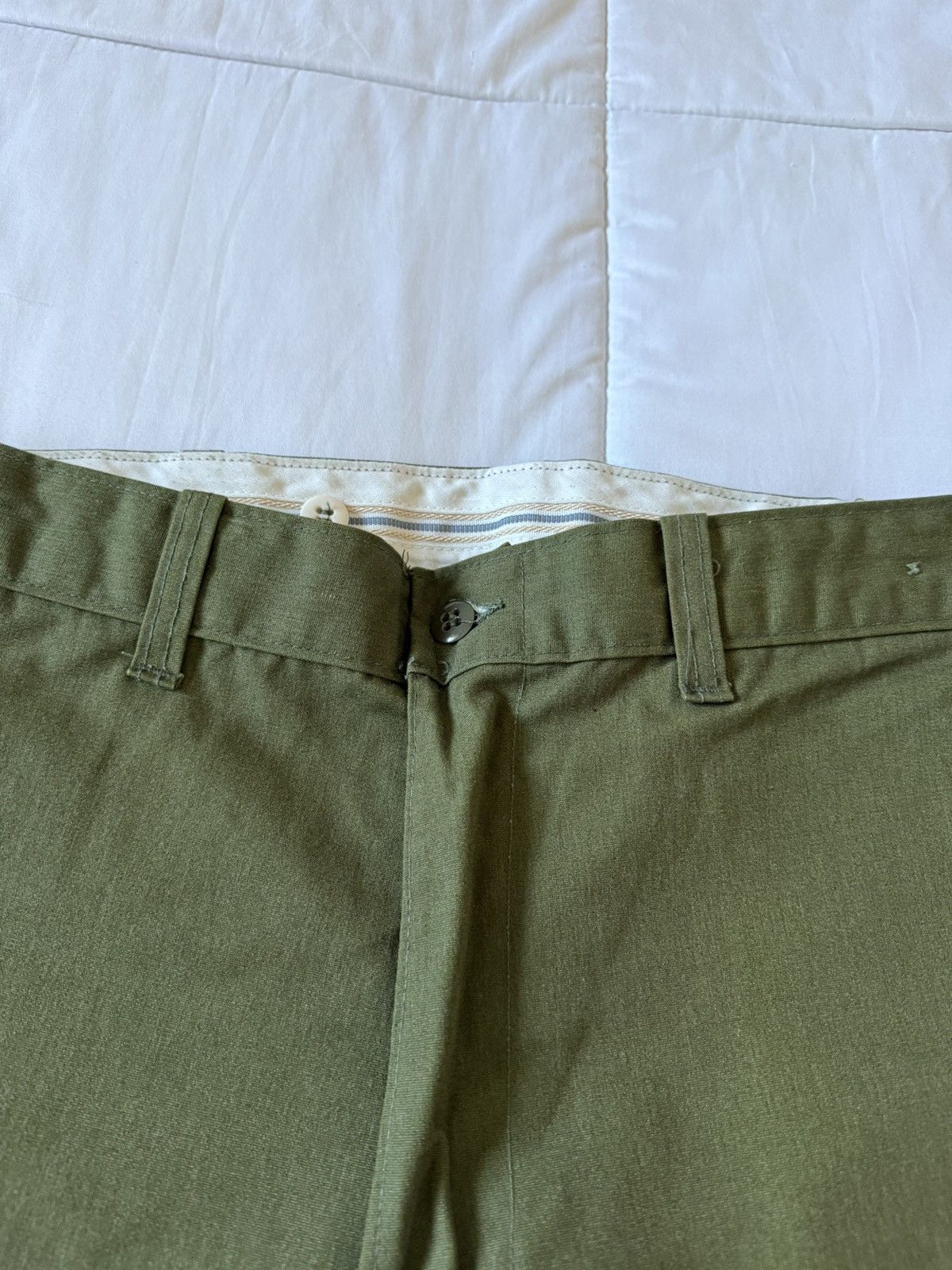 Vintage Rattlers Brand Briar Pants Green Hunting Hiking Brush Size US 34 / EU 50 - 4 Thumbnail