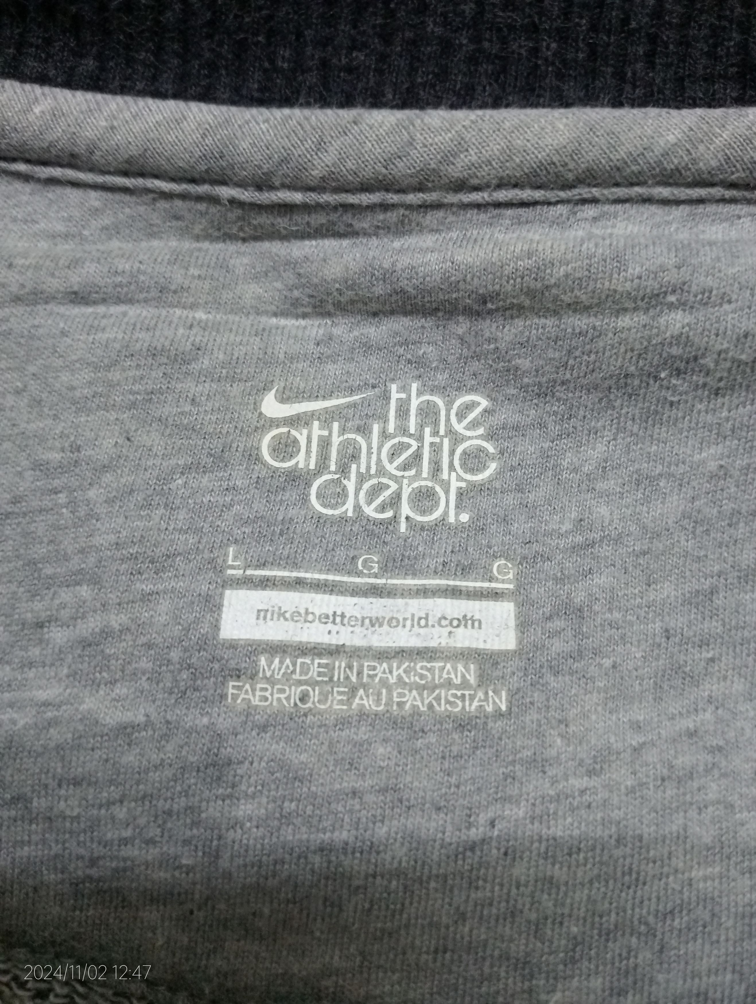 Nike Nike Athletic Dept Crewneck Sweatshirt Size US L / EU 52-54 / 3 - 4 Thumbnail