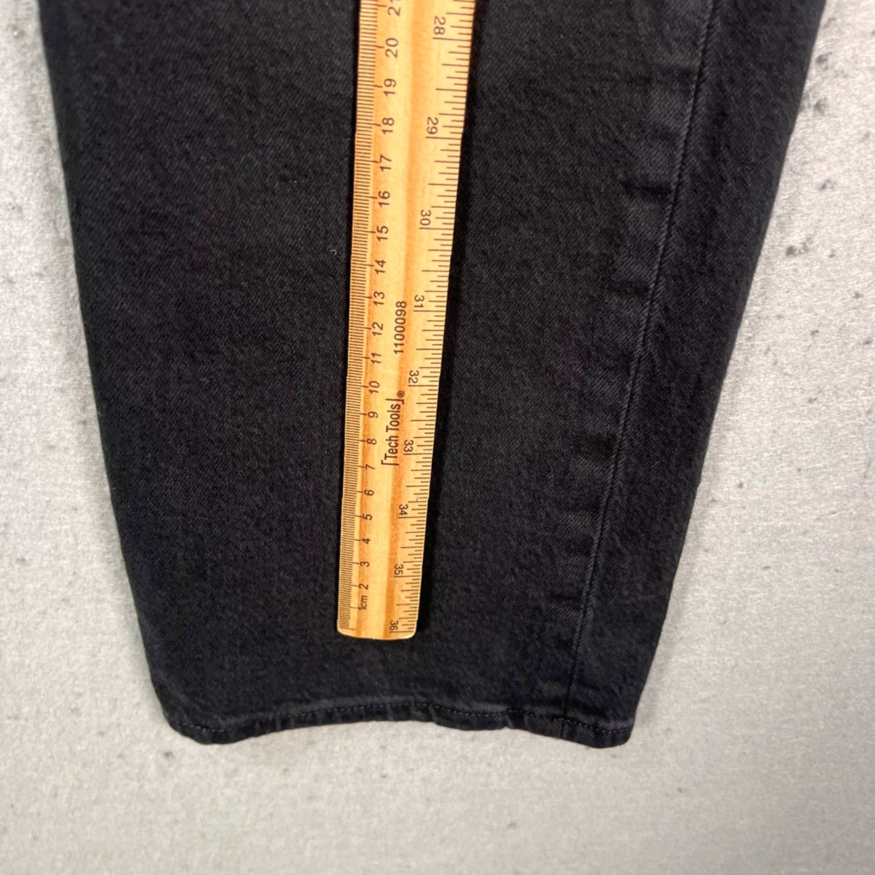 Levi's Levi's Wedgie Fit Jeans 5-Pocket Denim Black Regular Levi's Women's 32x27 Jeans (High Rise) - 27 Inseam XS? Size 24" / US 00 / IT 34 - 7 Thumbnail
