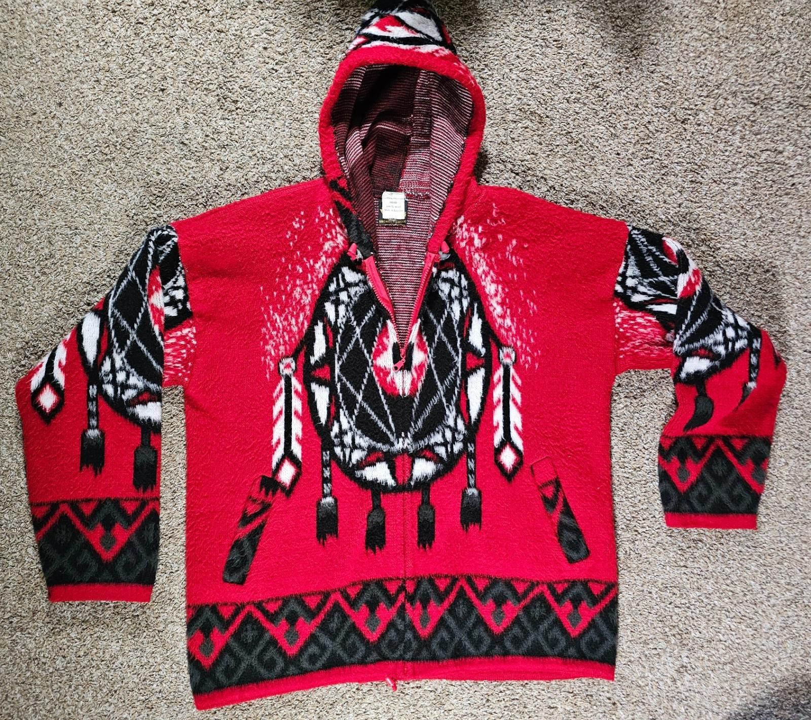 Other Genesis Huasi 100% WOOL Handmade Fullzip Hoodie Size US L / EU 52-54 / 3 - 1 Thumbnail