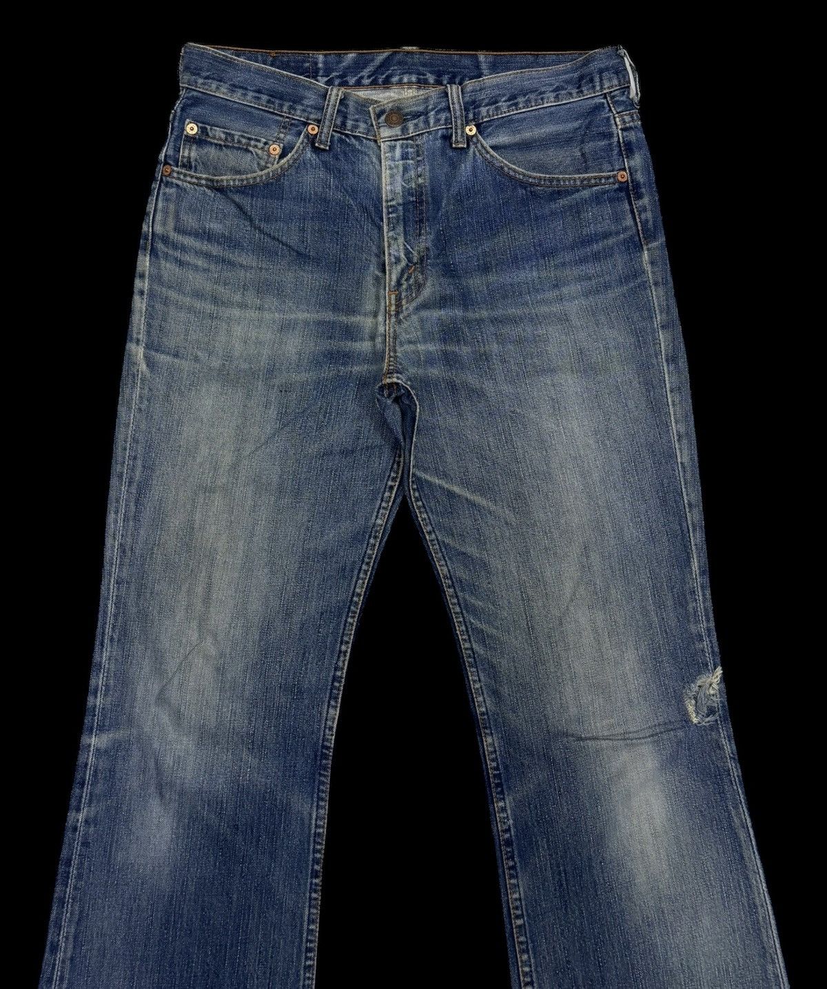 Levi's Vintage Clothing 💥LEVIS 517 Flare Denim Jean Bootcut Size US 33 - 7 Thumbnail