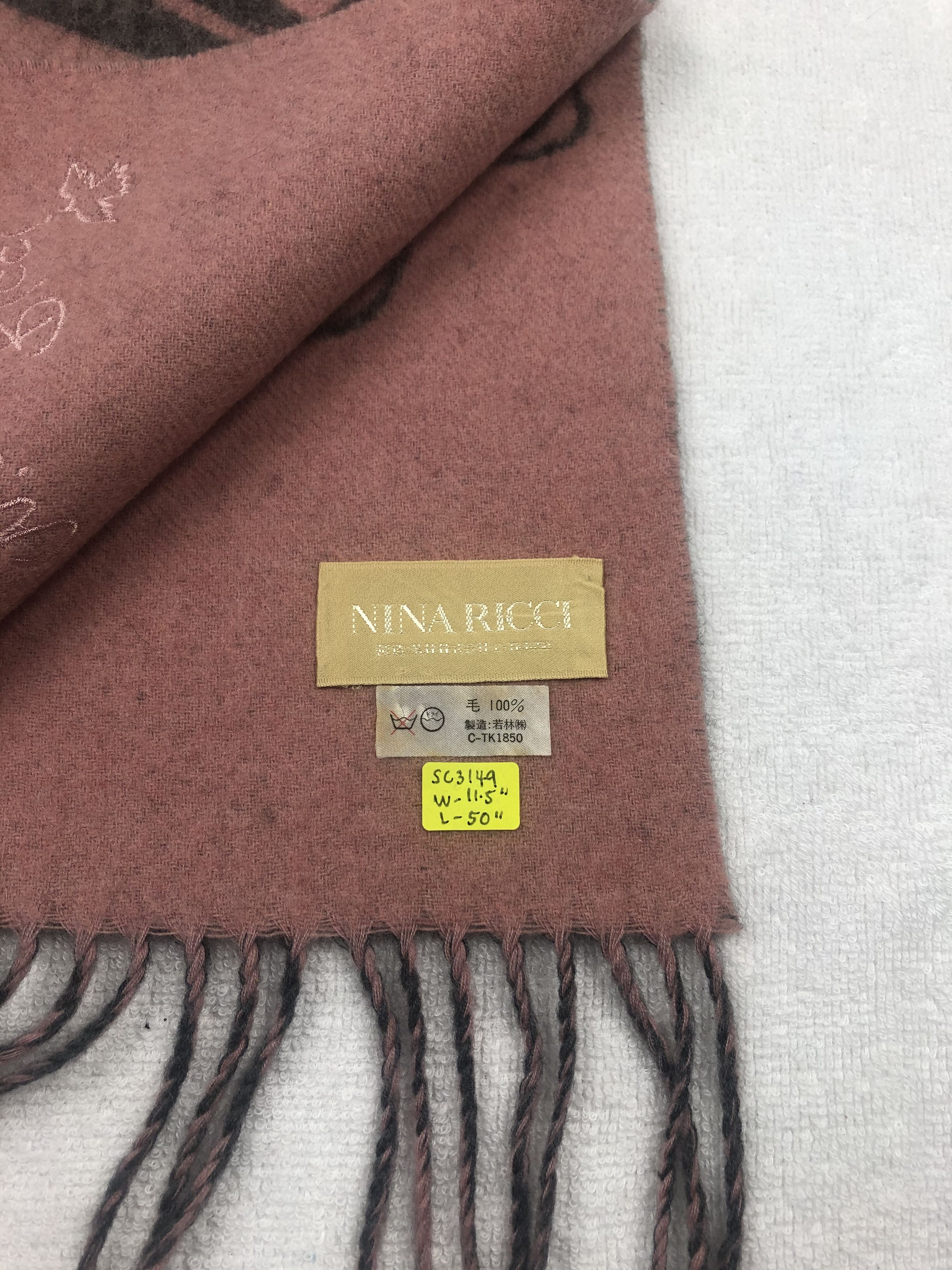 Nina Ricci Nina Ricci Scarf / Muffler / Neckwear Size ONE SIZE - 5 Thumbnail