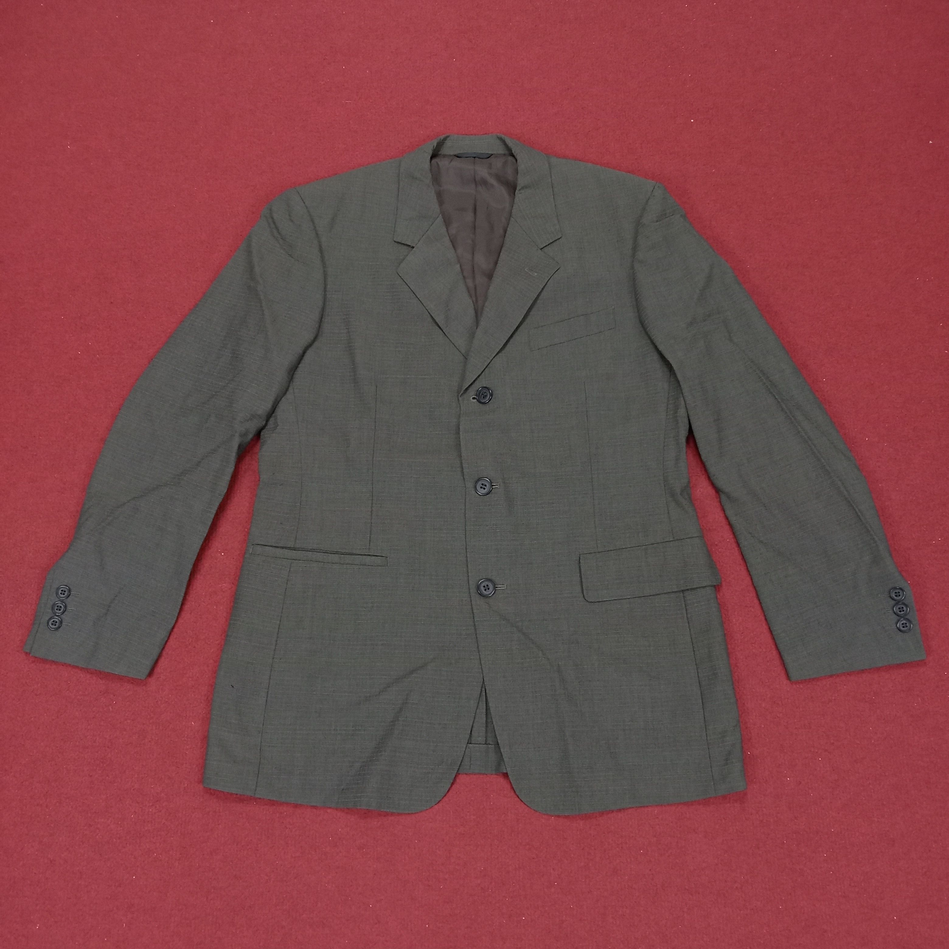 Designer × Vintage × Yohji Yamamoto Yohji Yamamoto Blazer Office Working Japanese Designer Size 38R - 1 Thumbnail