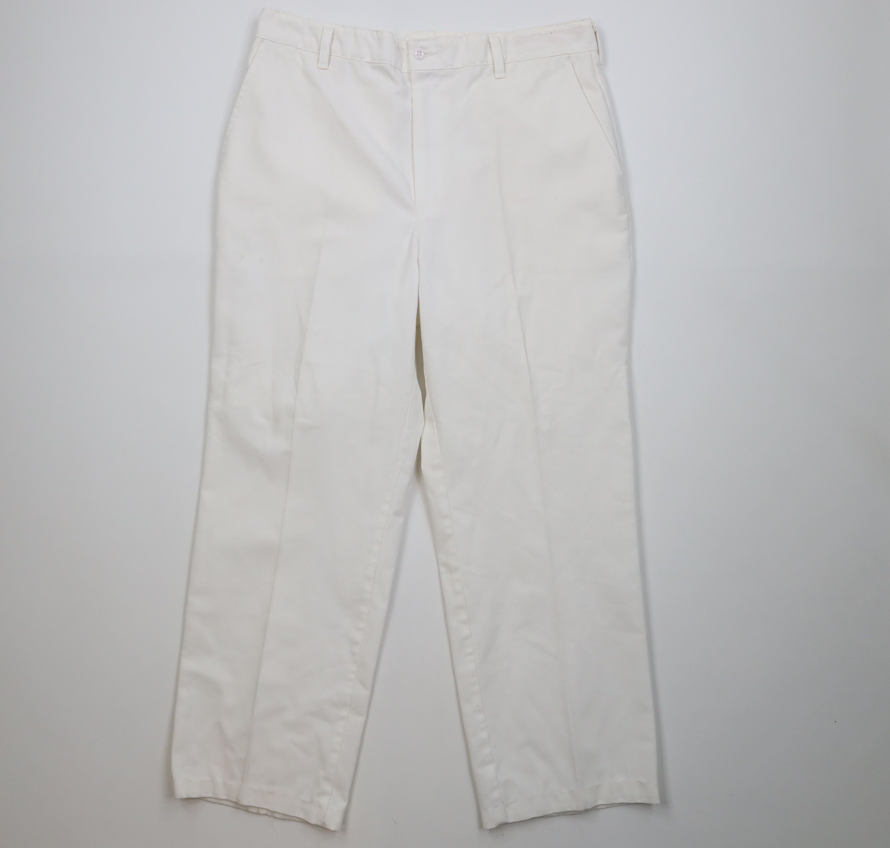 Vintage Vintage 90s Streetwear Painters Workwear Pants White USA Size US 36 / EU 52 - 1 Thumbnail