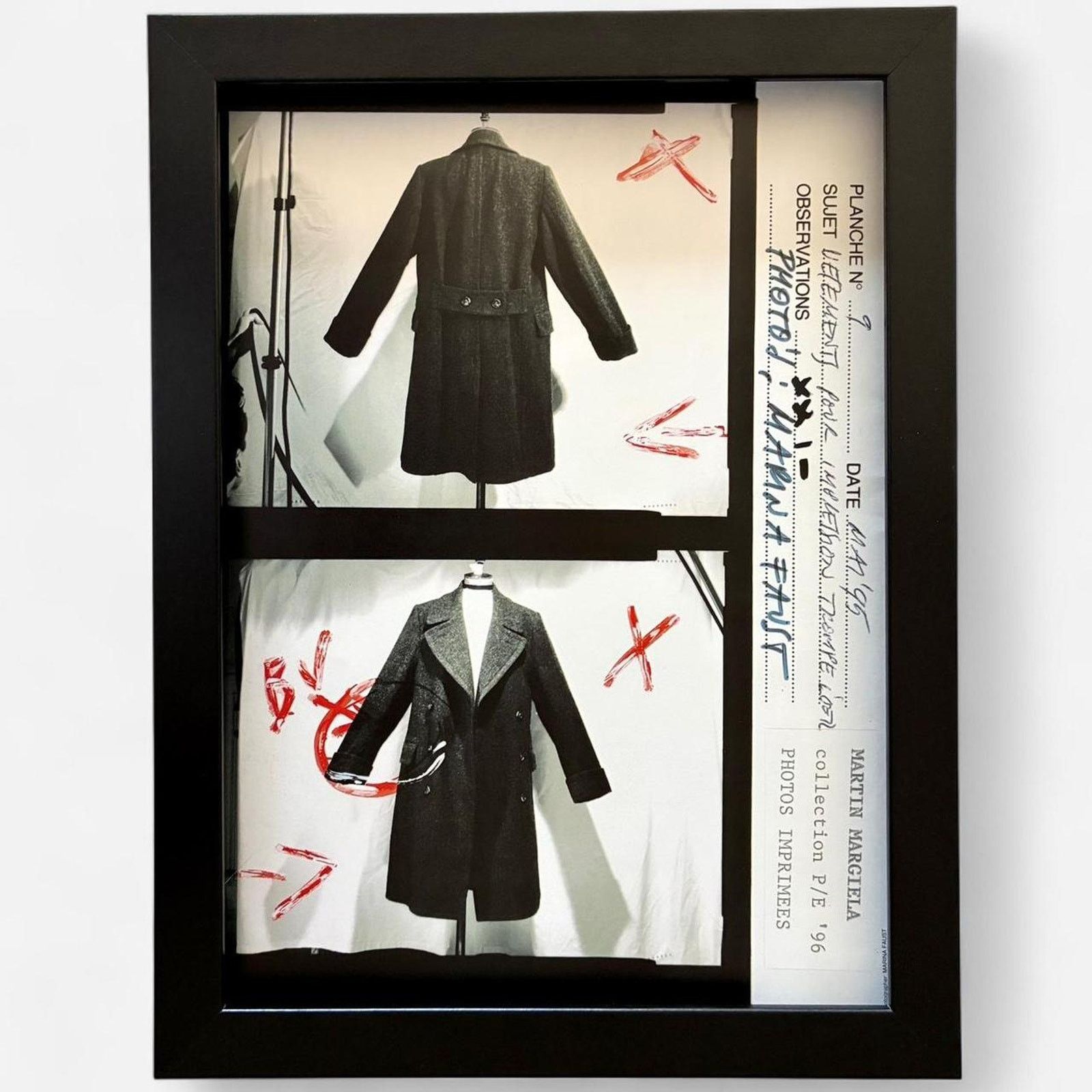 Japanese Brand × Maison Margiela × Vintage Maison Martin Margiela Archive vintage framed print 9x12 Size ONE SIZE - 1 Thumbnail