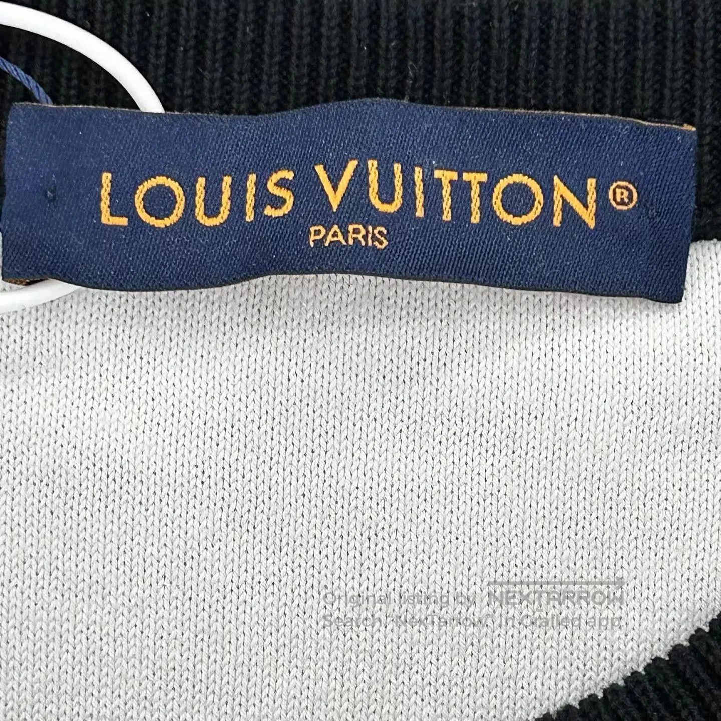 Louis Vuitton Black Patterned Long Sleeve Sweater - XL. Size US XL / EU 56 / 4 - 3 Thumbnail